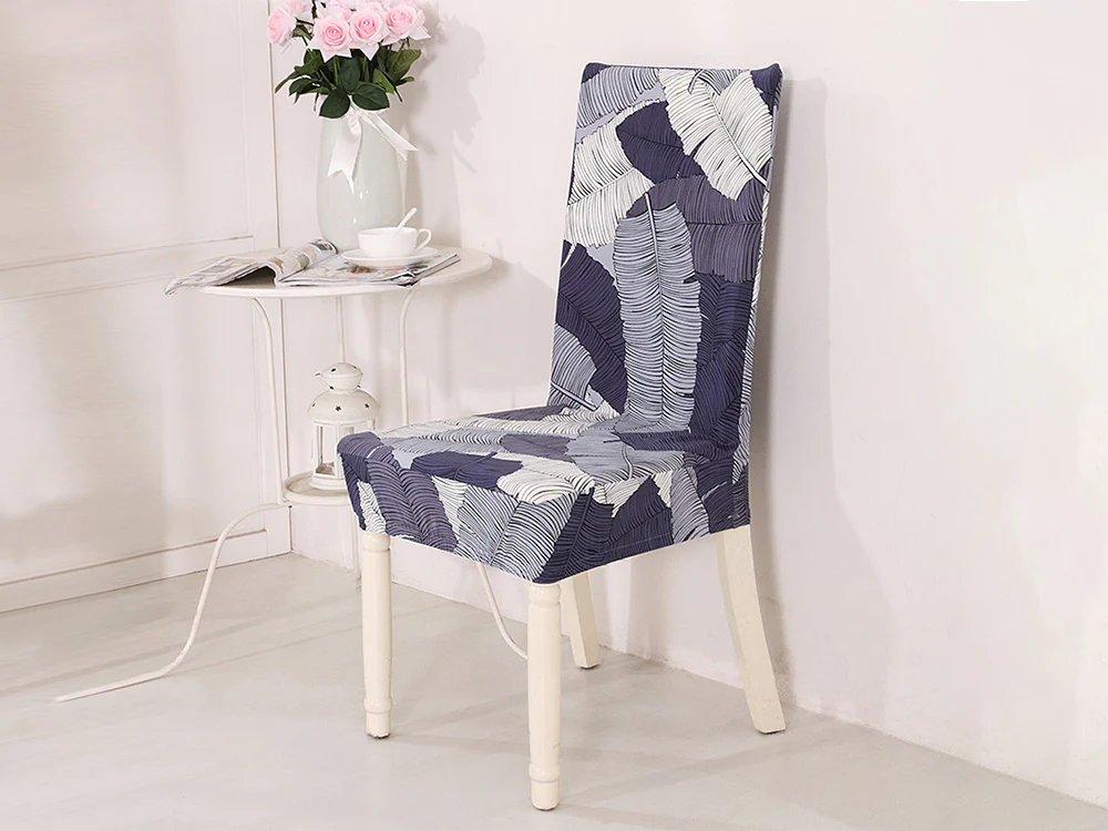 Dining Chair Cover - Set of 4 - Plams - Image 3