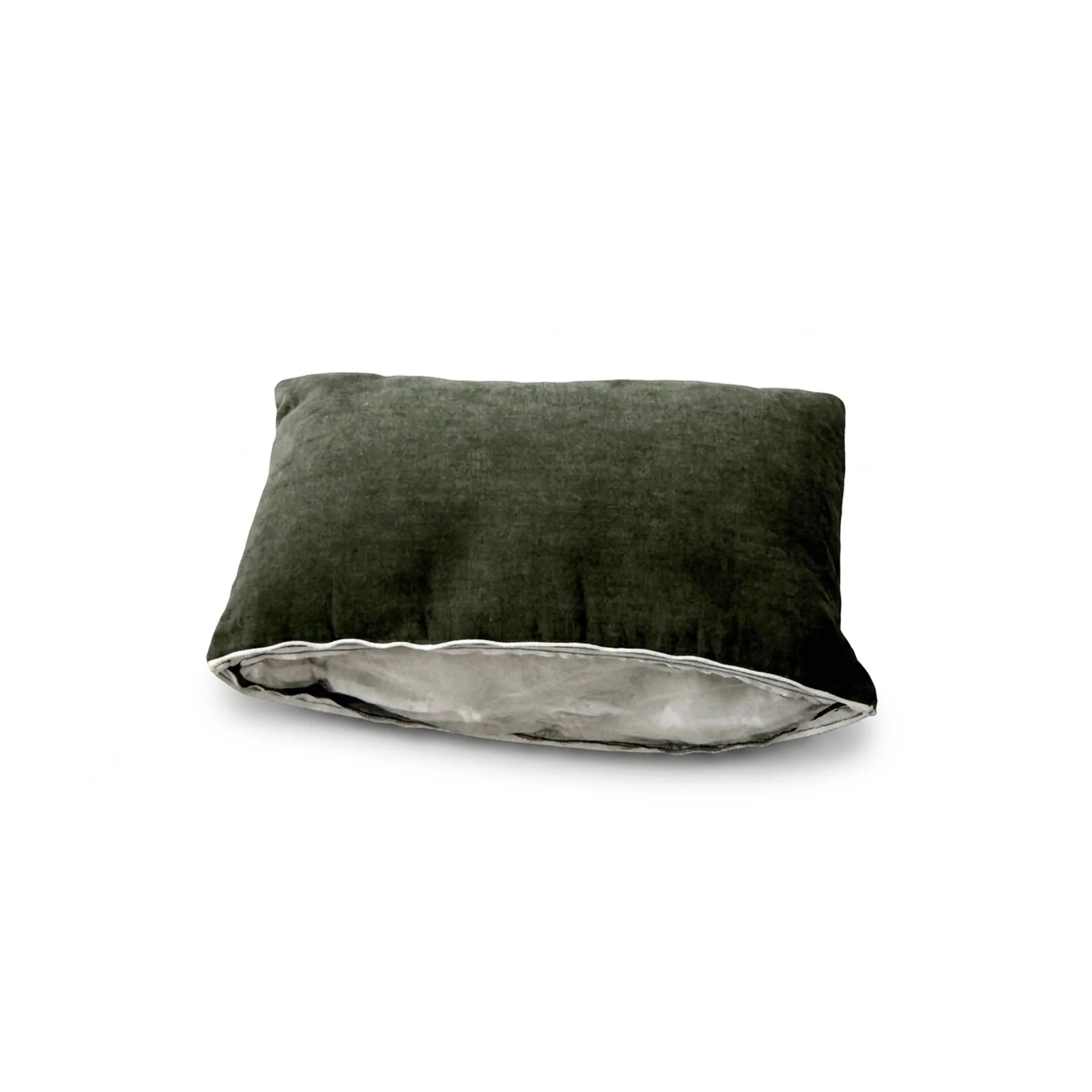 Aalto Velvet Armchair - Dark Green - Image 14