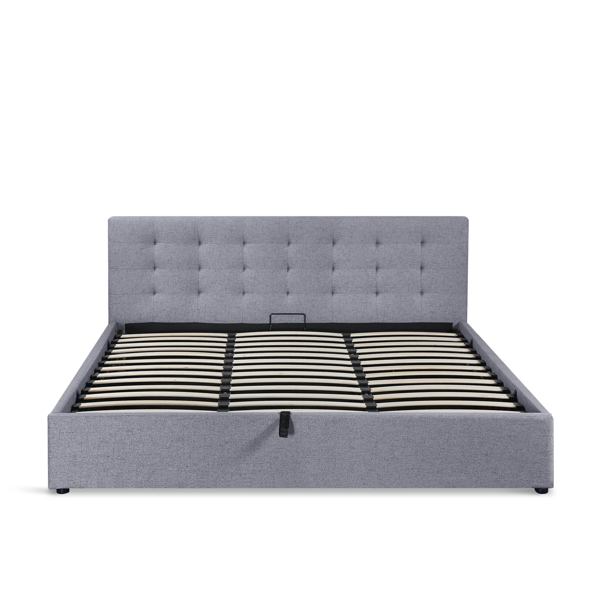 Abigail Super King Gas Lift Bed Frame - Grey - Image 13