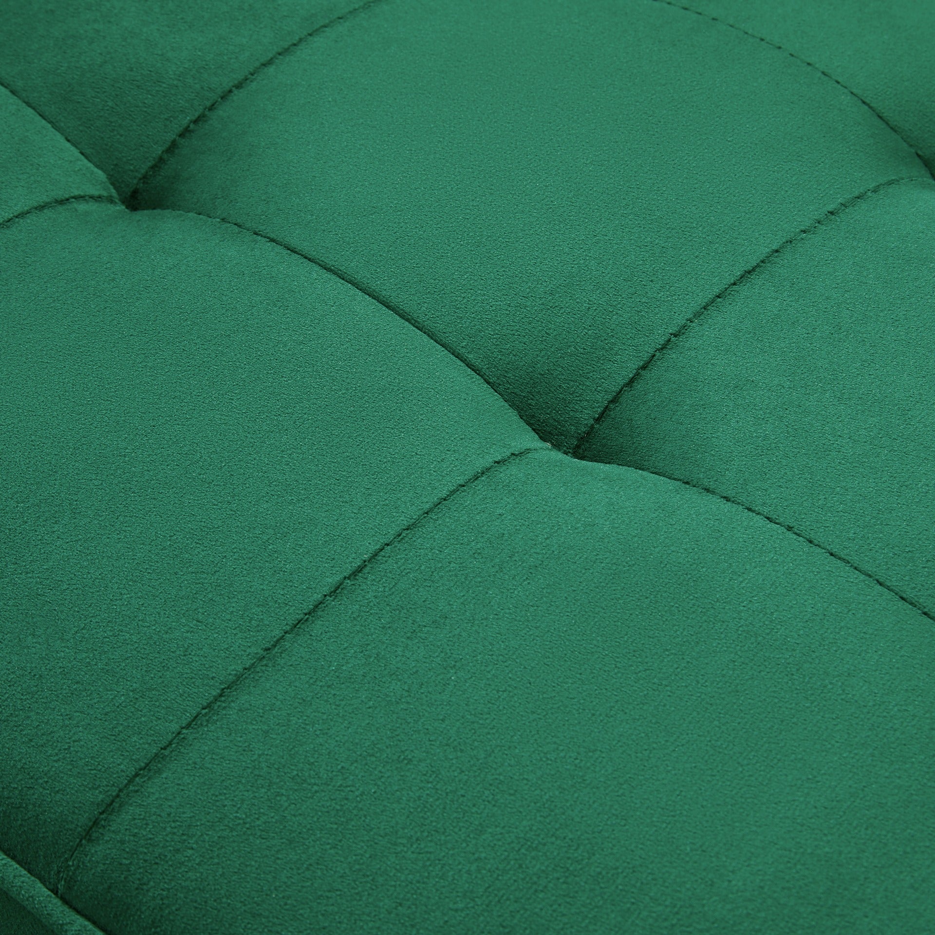 Alaina Velvet 3 Seater Sofa - Green - Image 14