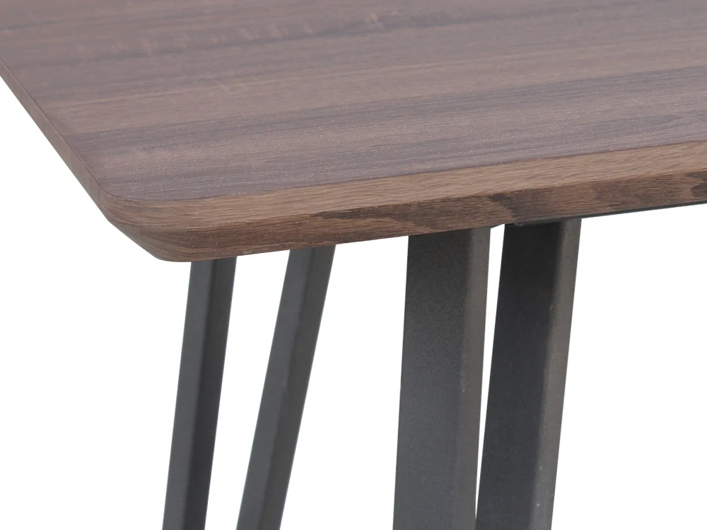 ALLIE Dining Table Rectangle 120x70cm - WALNUT - Image 4