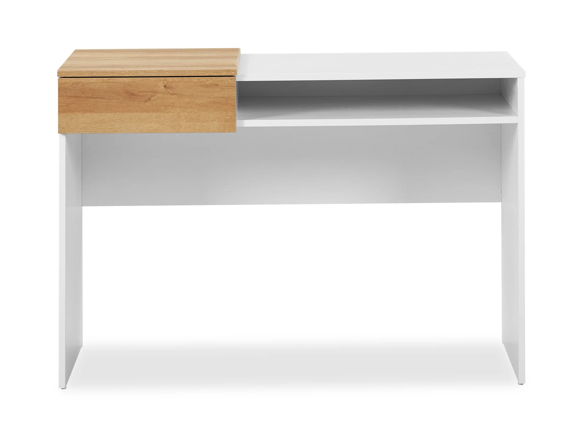 Archie 110cm Computer Desk - White - Image 3