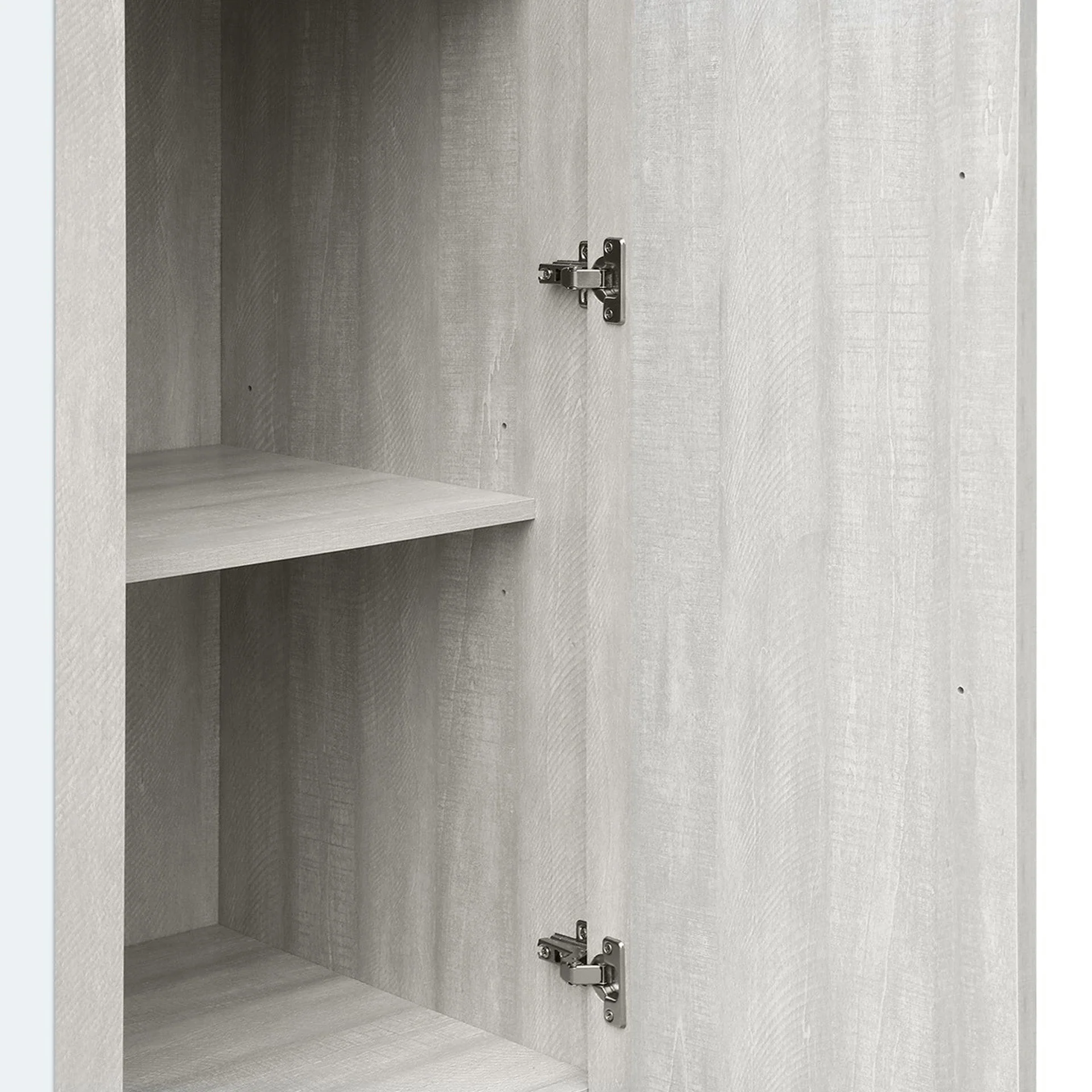Ashton 3 Door Wardrobe - Grey Oak - Image 10