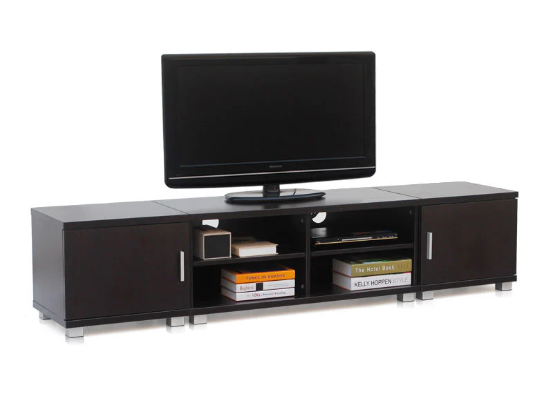 ASTORIA 1.9M Entertainment Unit - ESPRESSO - Image 2
