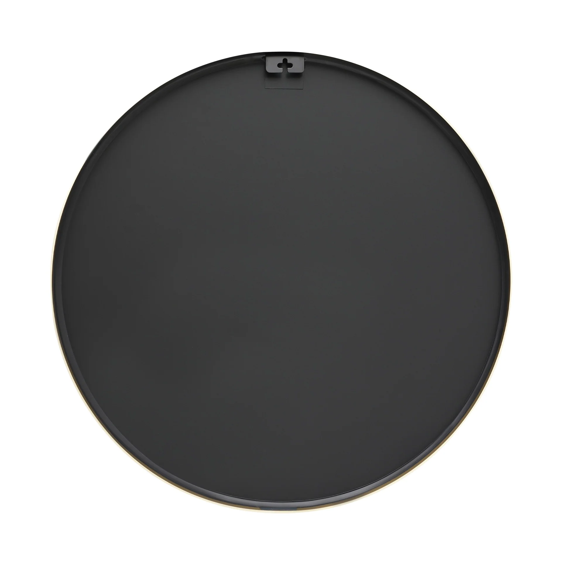 Aura Round Metal Framed Wall Mirror 80cm - Gold - Image 8
