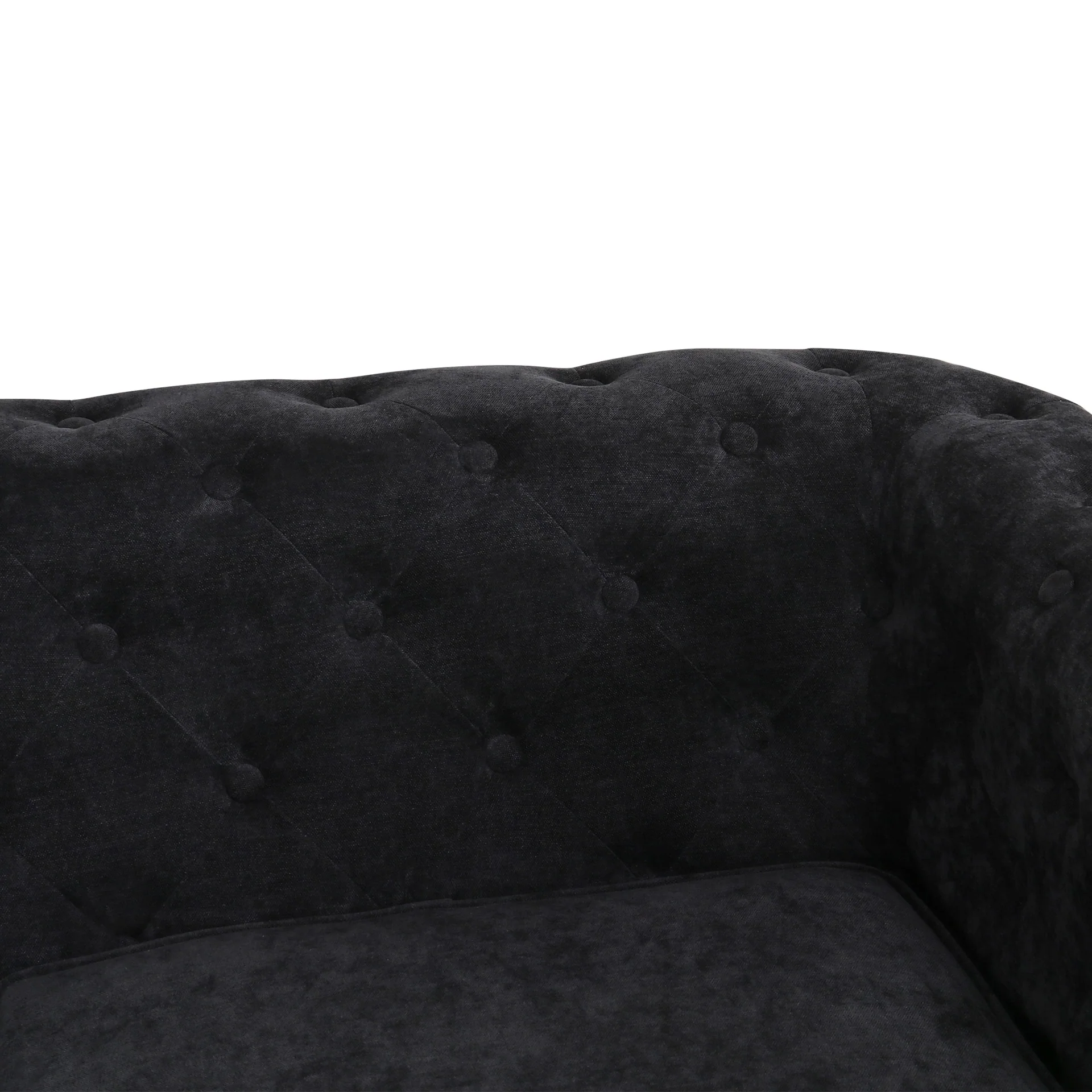 Aviana 2 Seater Sofa - Black - Image 11