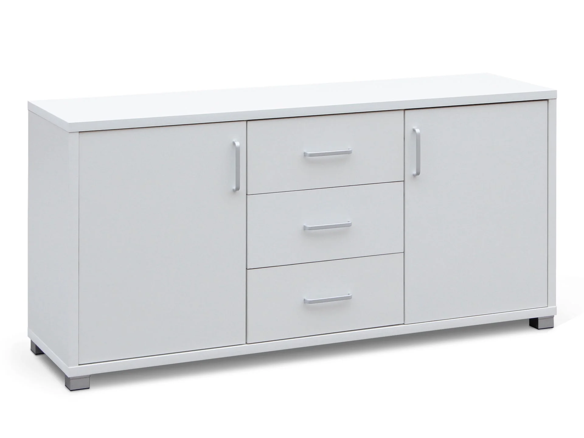 Baikal Wooden Buffet Table with Drawer - White - Image 3