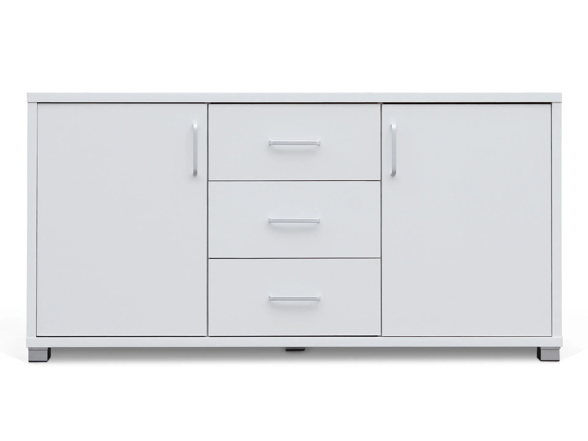 Baikal Wooden Buffet Table with Drawer - White - Image 4