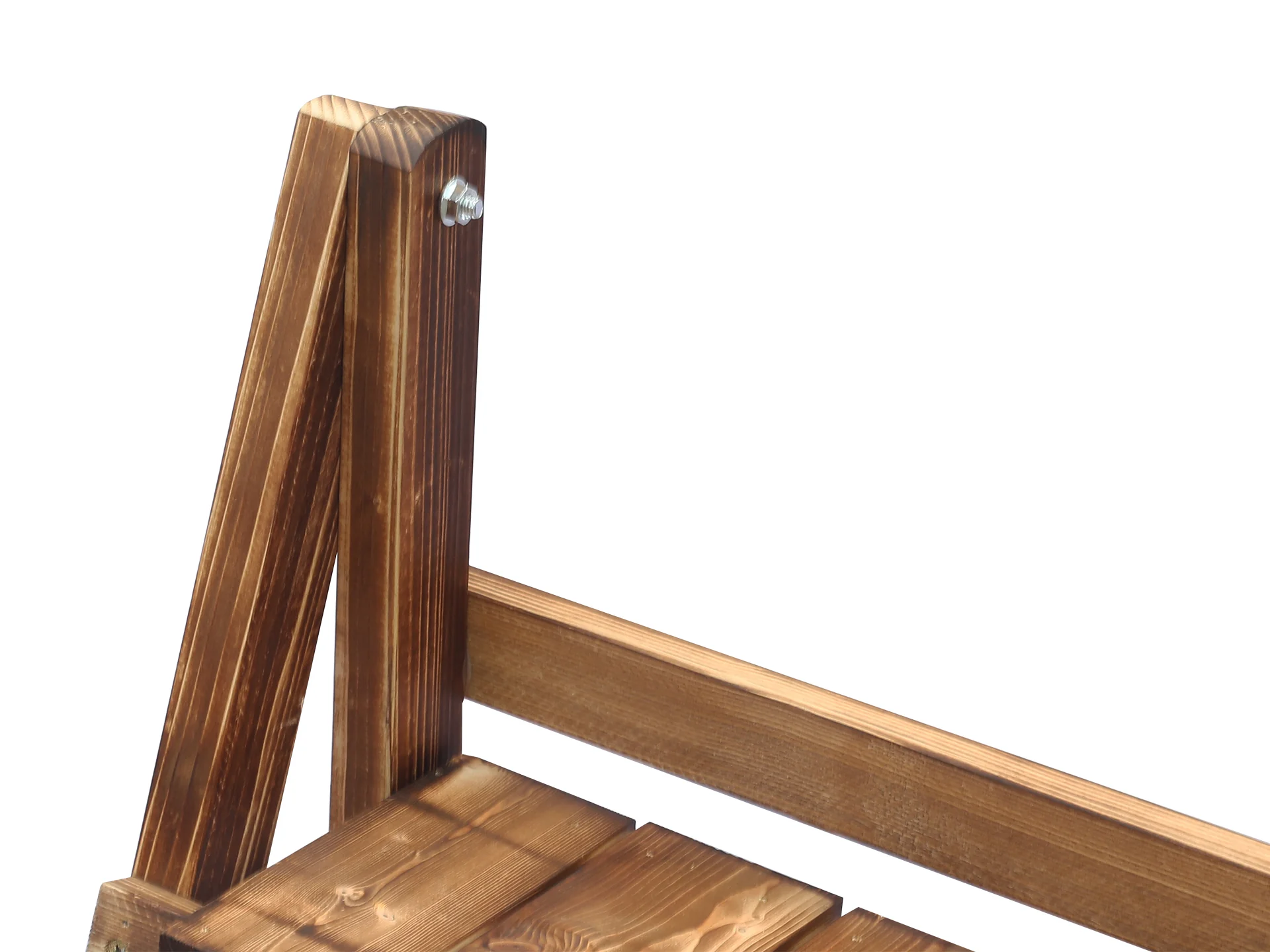 Balaton Ladder Planter Stand 100cm - Rustic Brown - Image 5