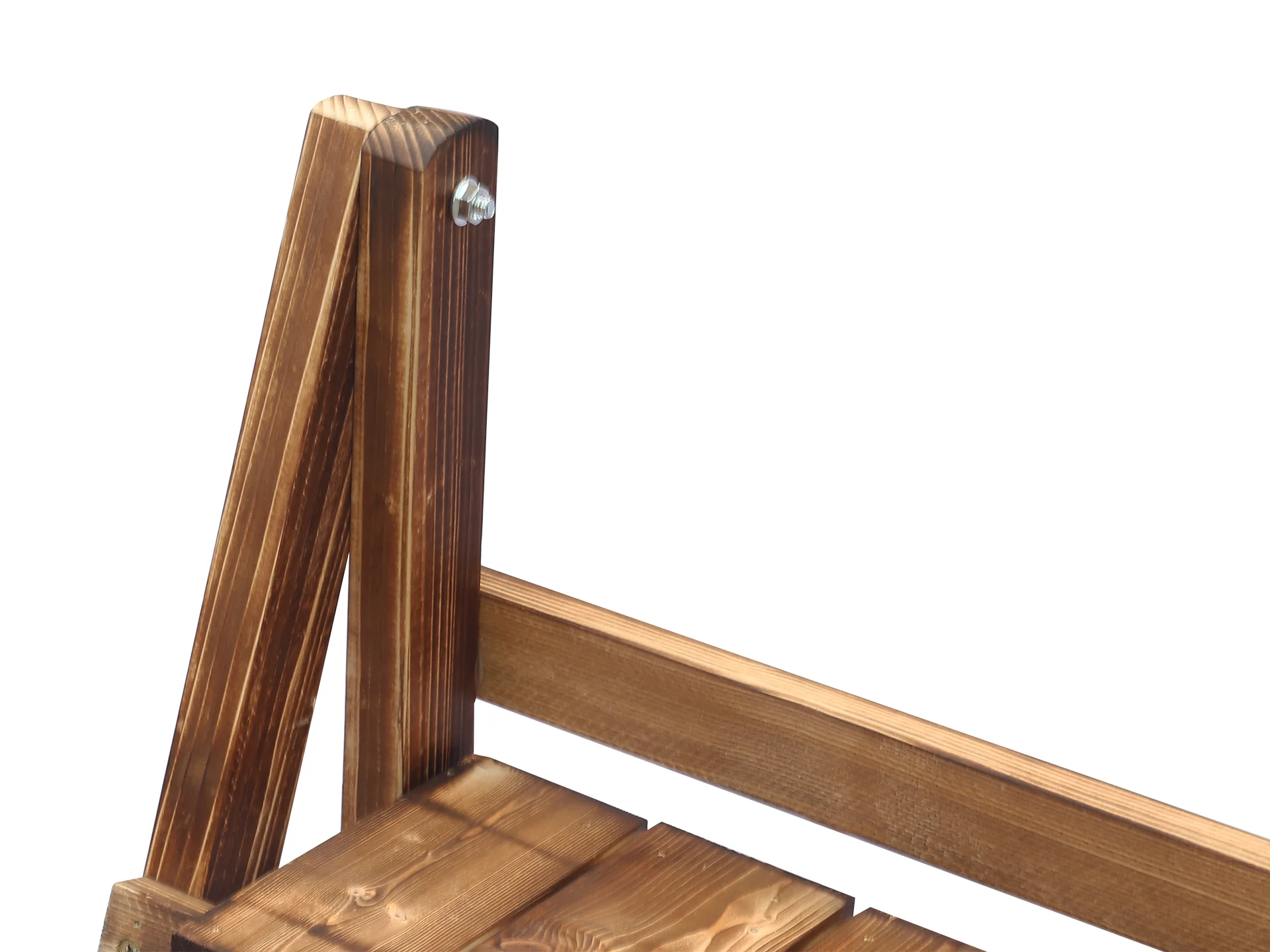 Balaton Ladder Planter Stand 80cm - Rustic Brown - Image 5