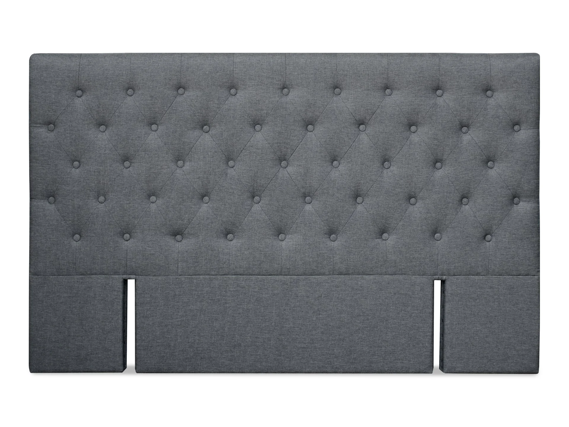 BARBARA SUPER KING Stand-alone Fabric Headboard - GREY - Image 13