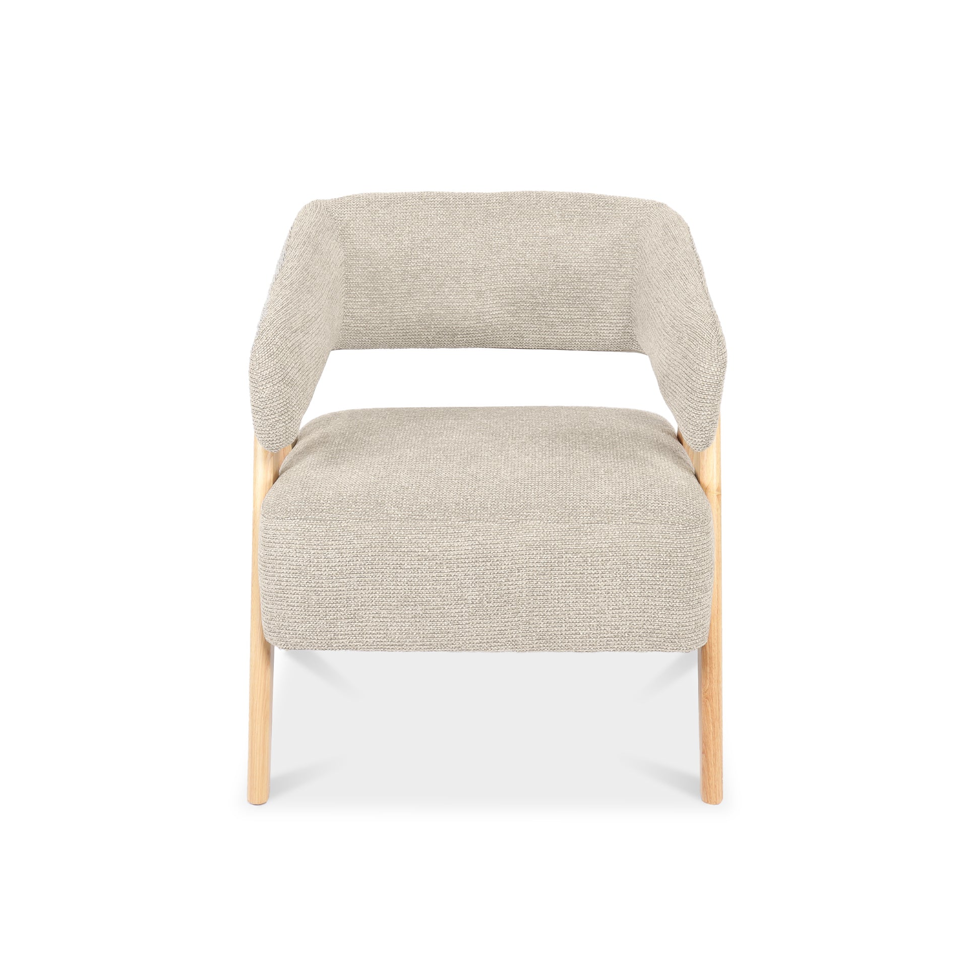 Bark Chenille Armchair - Khaki - Image 10