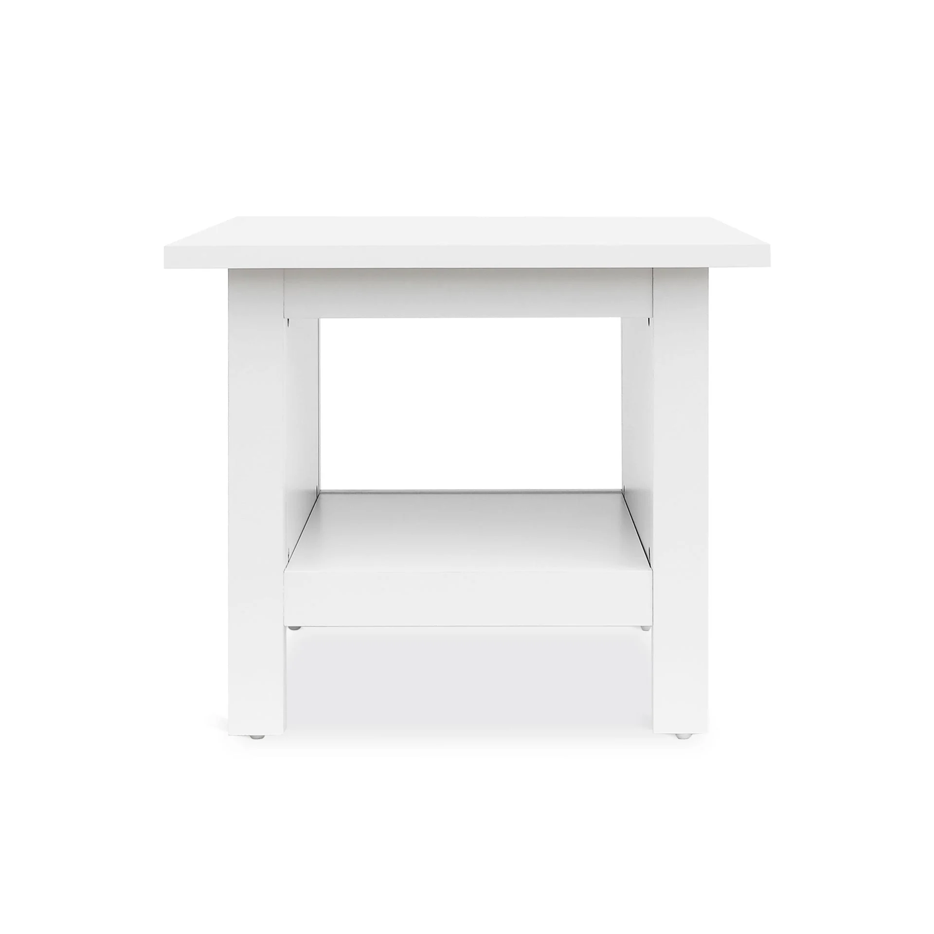 Barrett Bedside Table End Table - White - Image 4