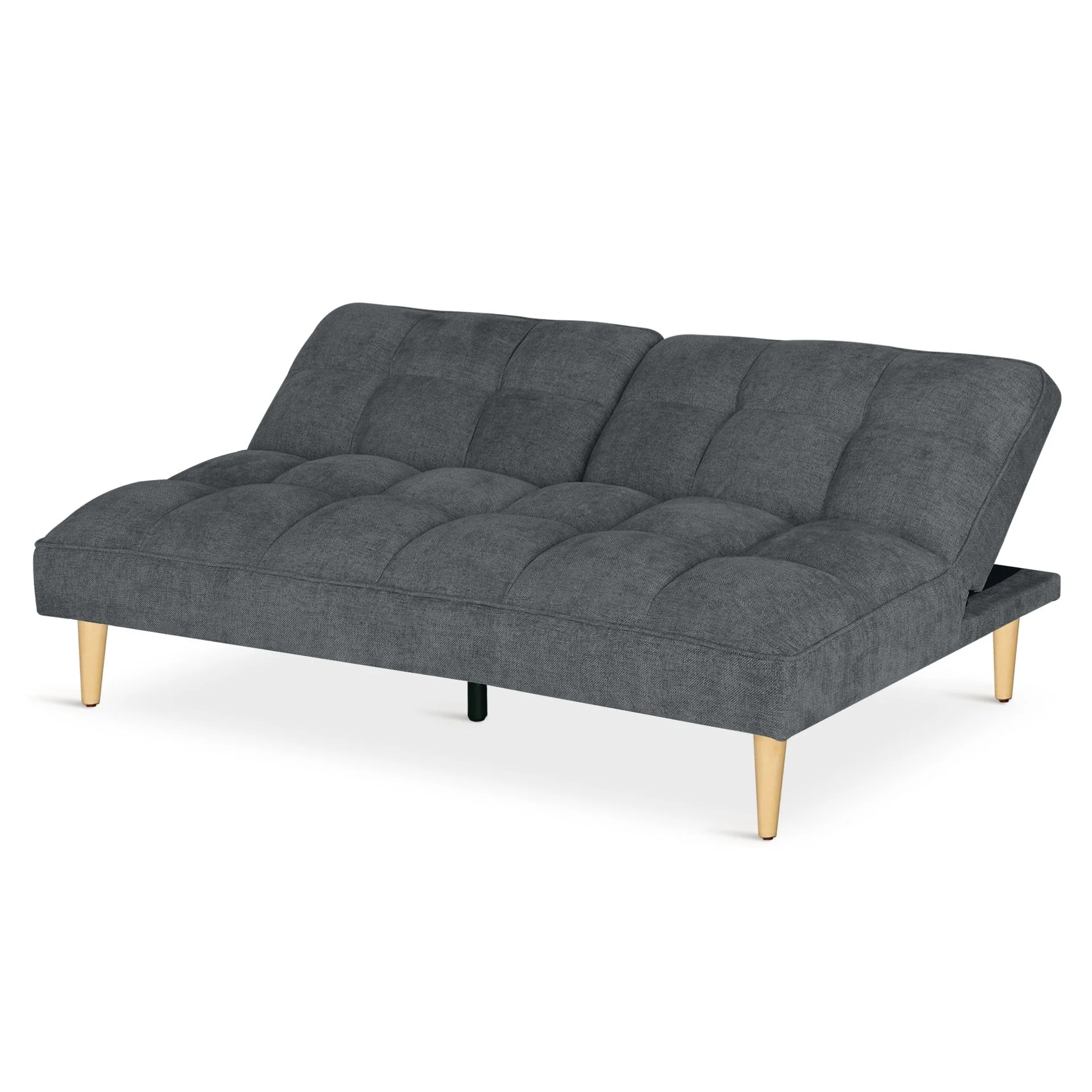 Barton 3 Seater Sofa Bed - Dark Grey - Image 13
