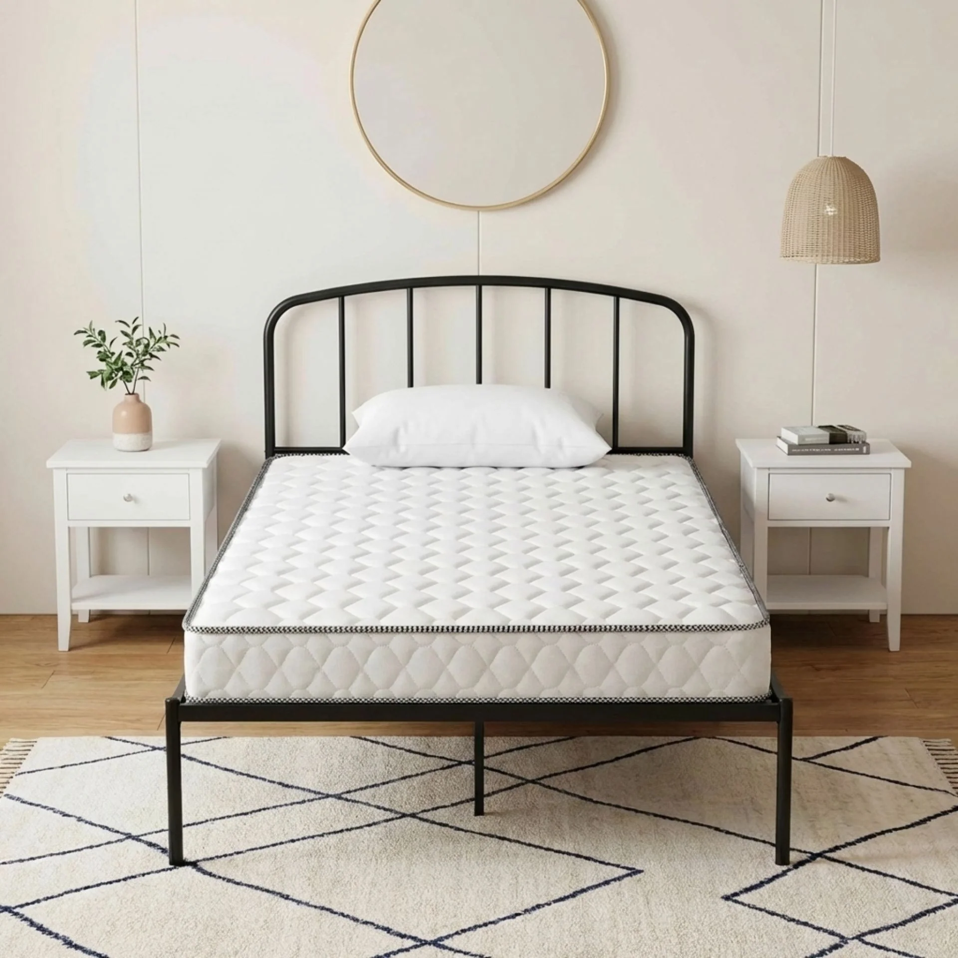 Basics Bonnell Spring Mattress - King Single - Image 4