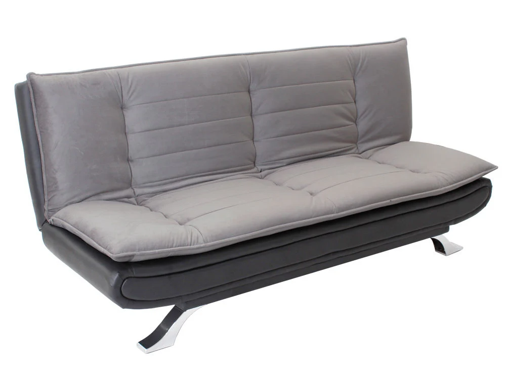 BetaLife 3-Seater Sofa BLACK + GREY - Image 3