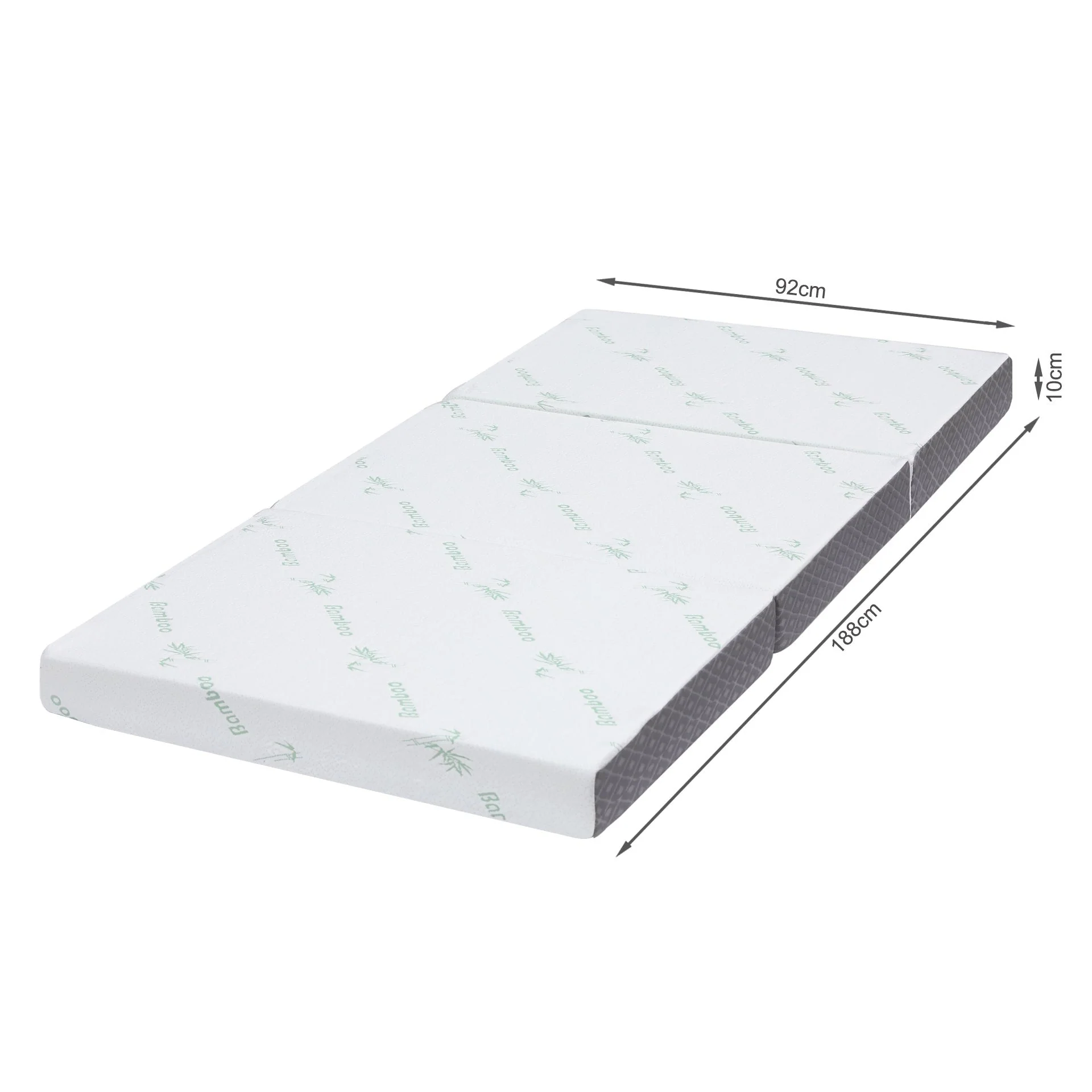 Bamboo Classic Portable Foldable Foam Mattress - Single - Image 8