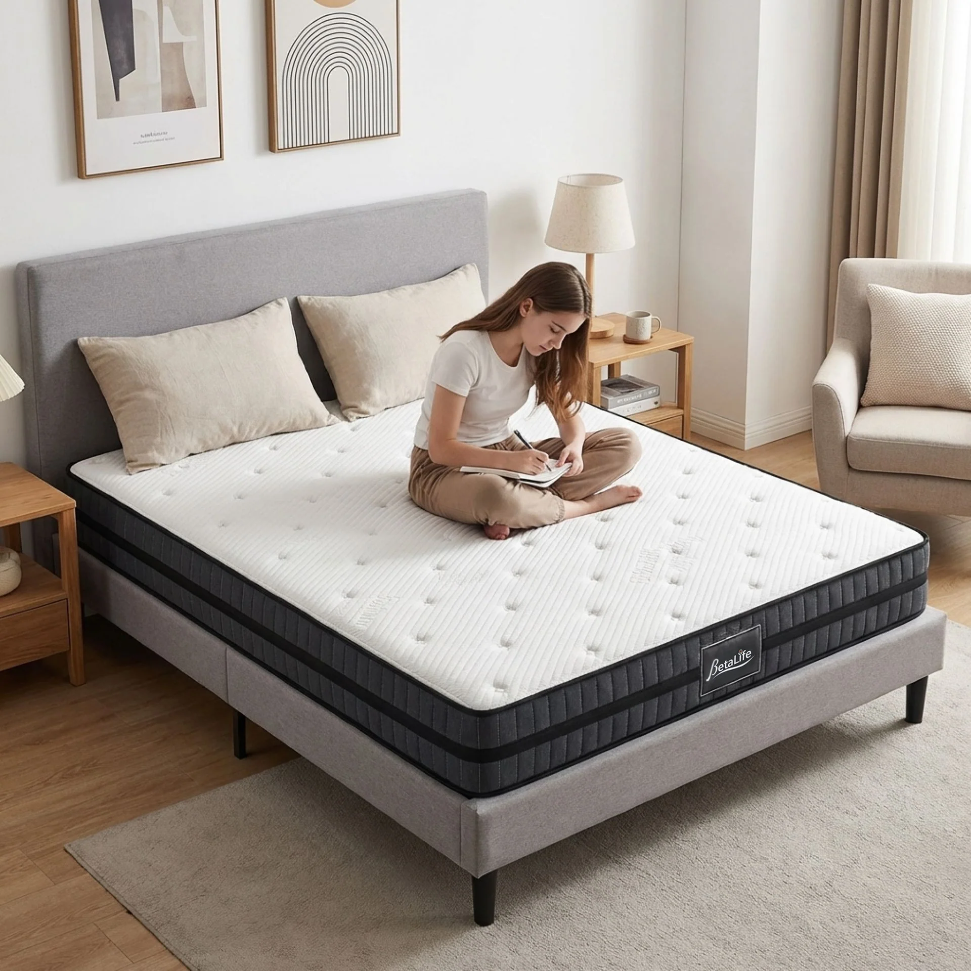 Bamboo 5 Zone Pocket Spring Mattress - King - Image 15