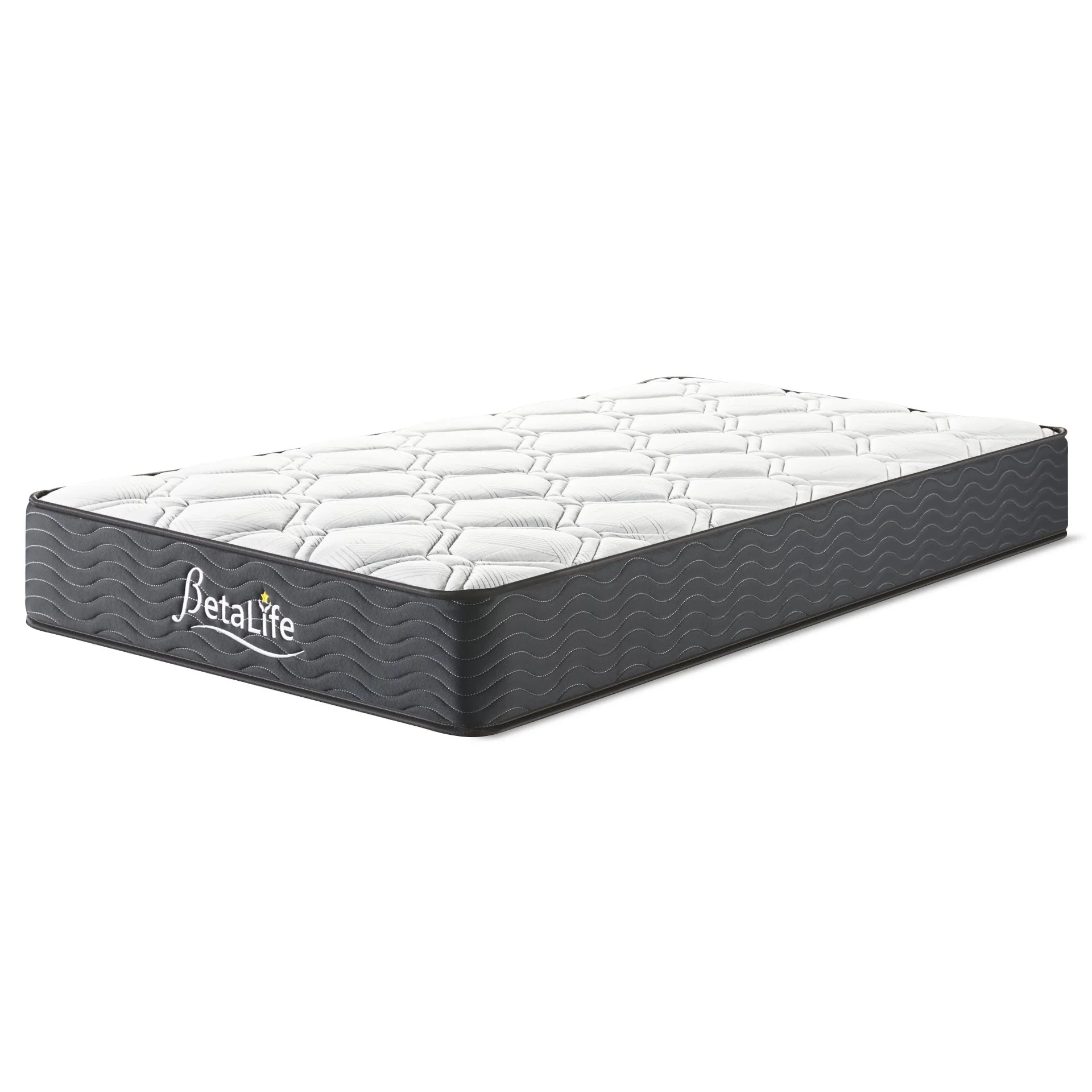 Basics Plus Bonnell Spring Mattress with Pillow - Single