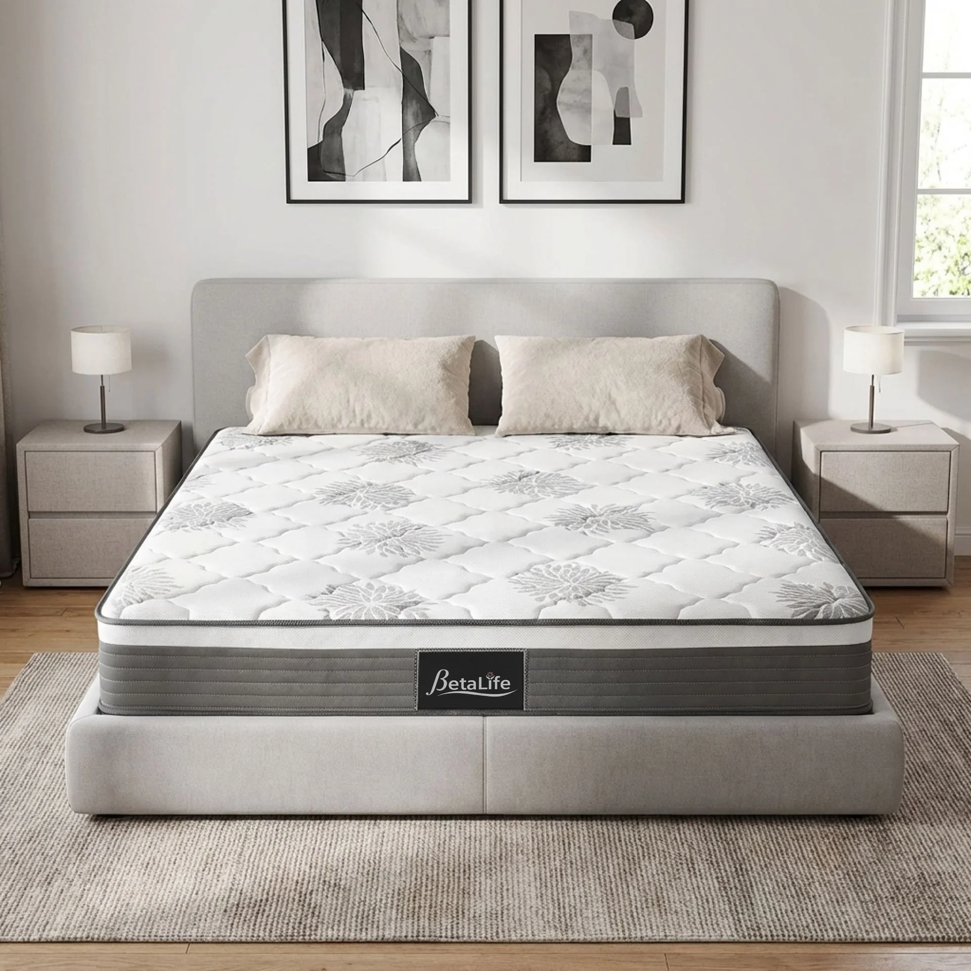 Deluxe 5 Zone Pocket Spring Mattress - King - Image 4