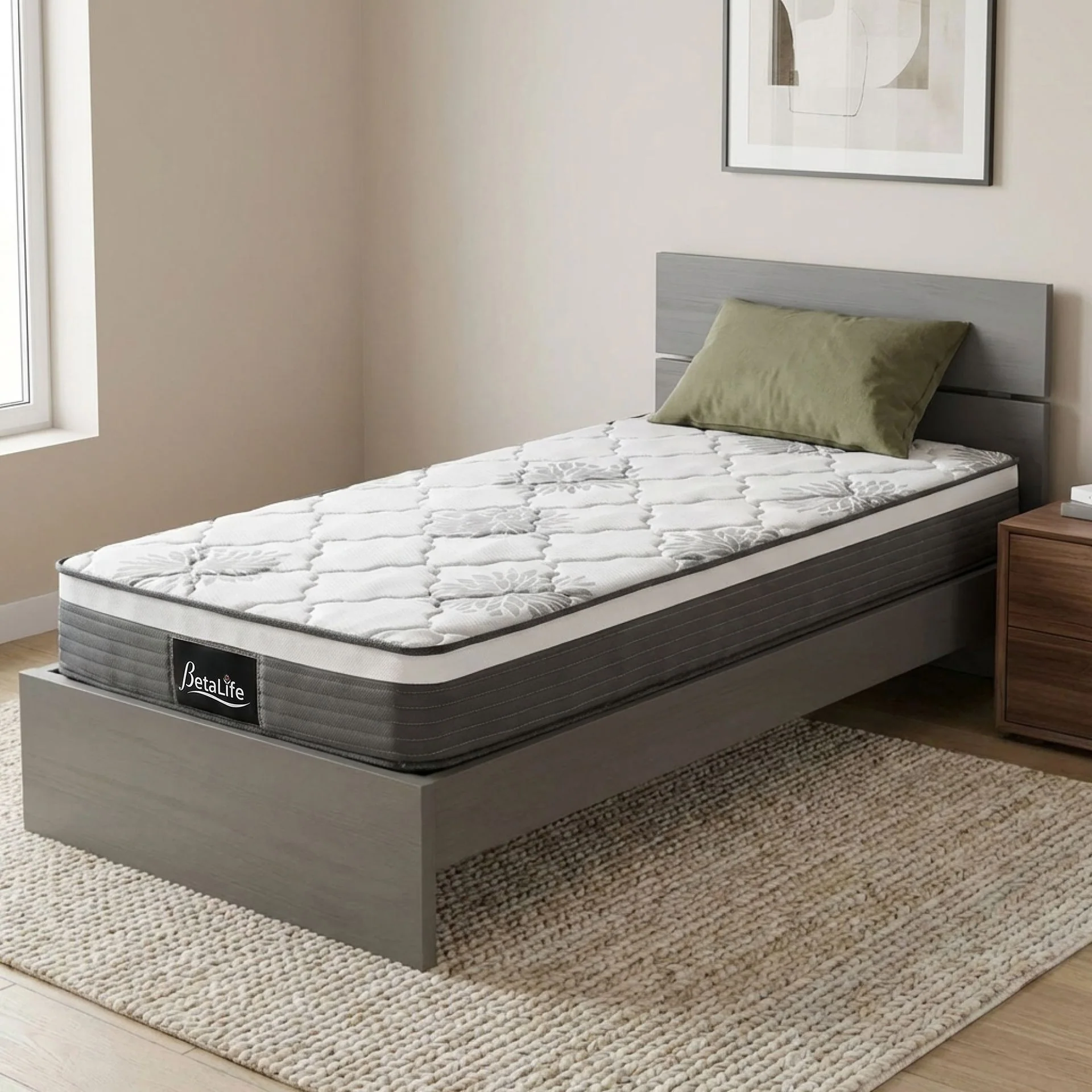 Deluxe 5 Zone Pocket Spring Mattress - Single - Image 12