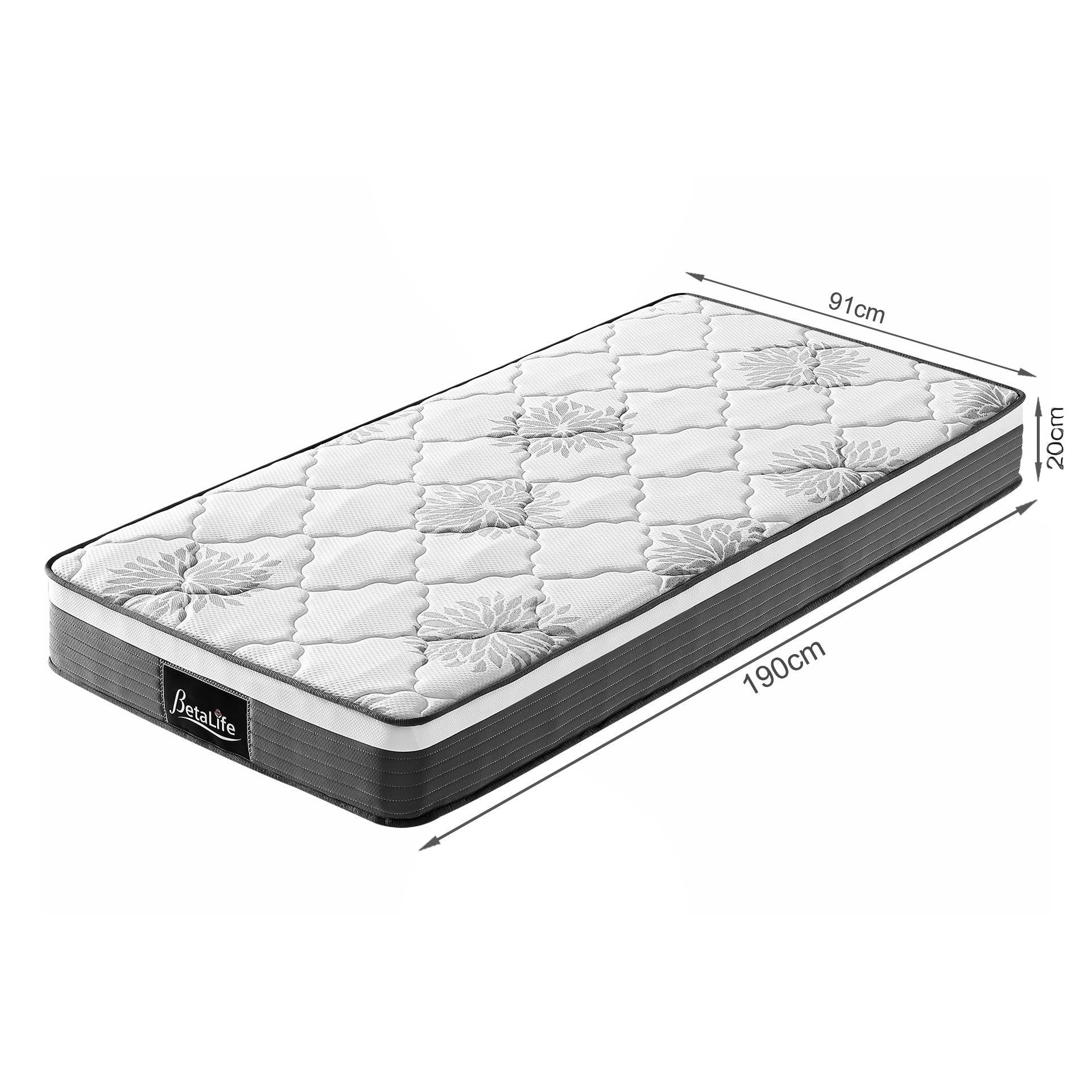 Deluxe 5 Zone Pocket Spring Mattress - Single - Image 17