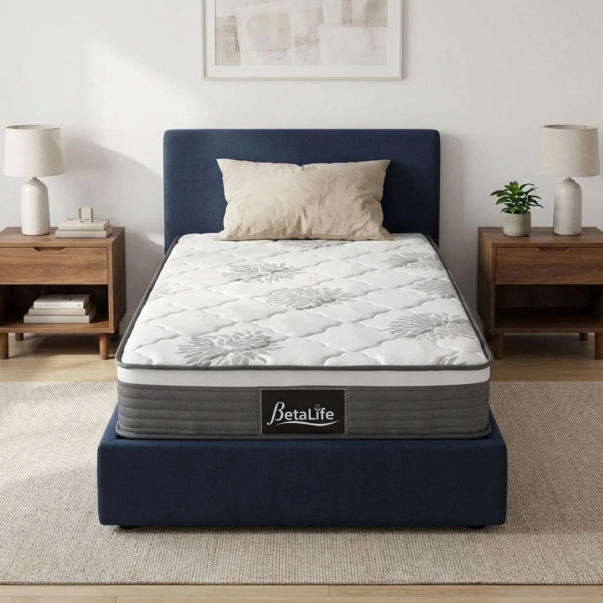 Deluxe 5 Zone Pocket Spring Mattress - Single - Image 4