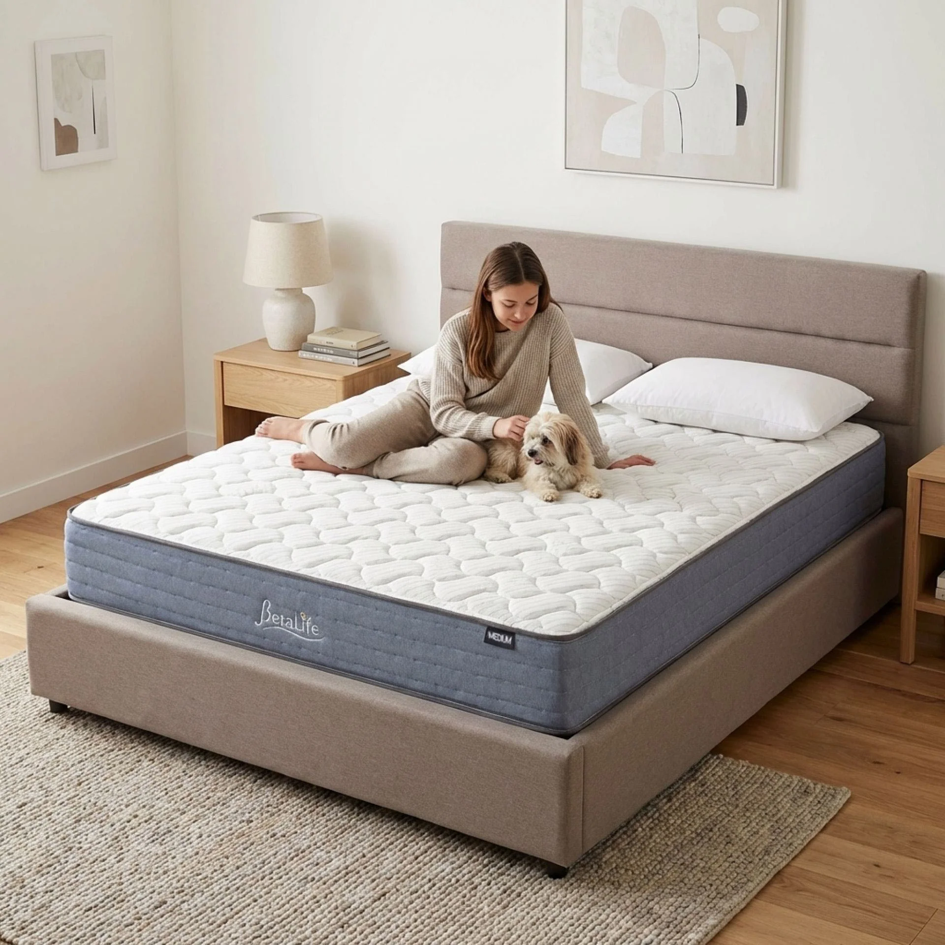 Betalife Natureblend Classic Mattress with Pillows - King - Image 19