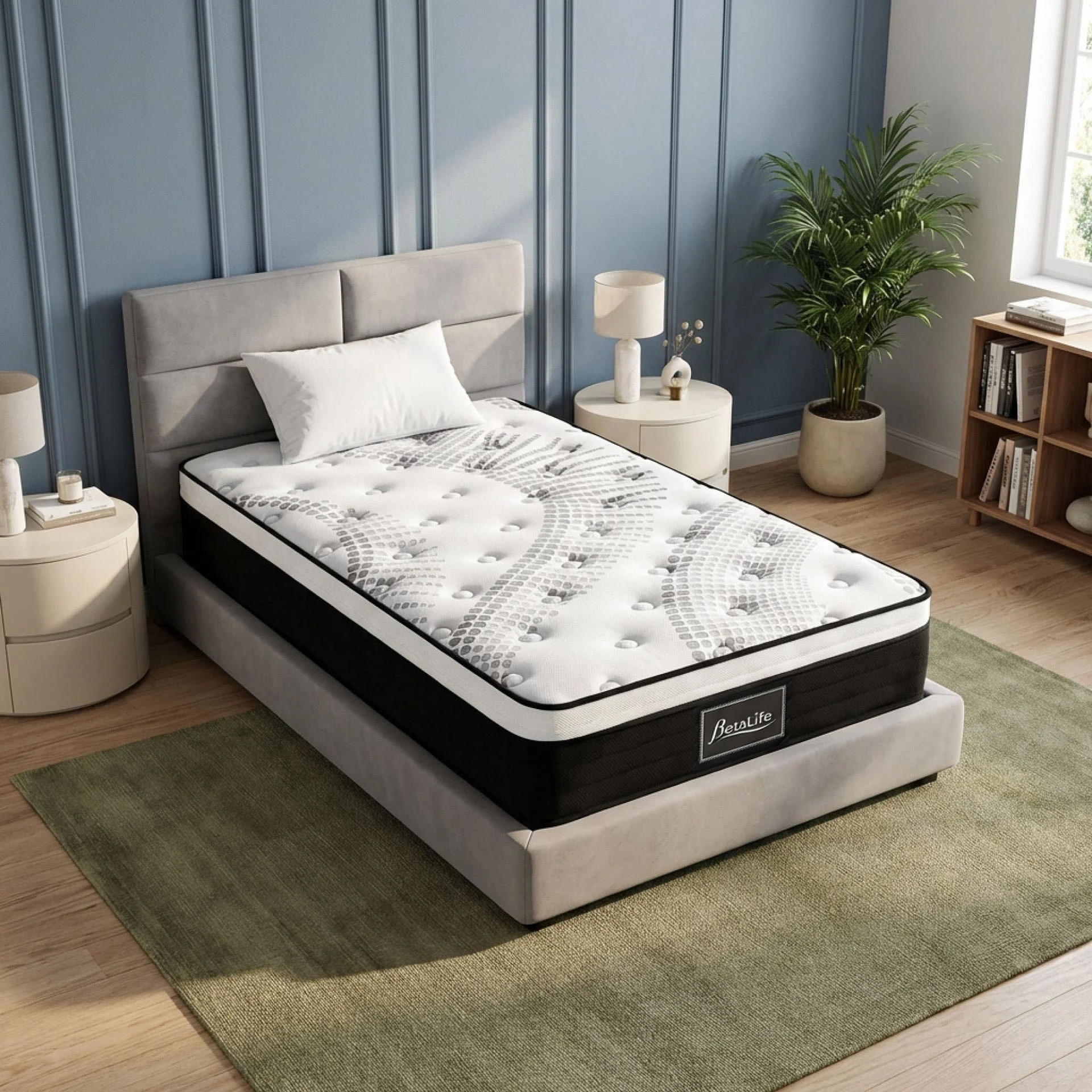 Premier Back Support Medium Firm Pocket Spring Mattress - King Single - Image 15