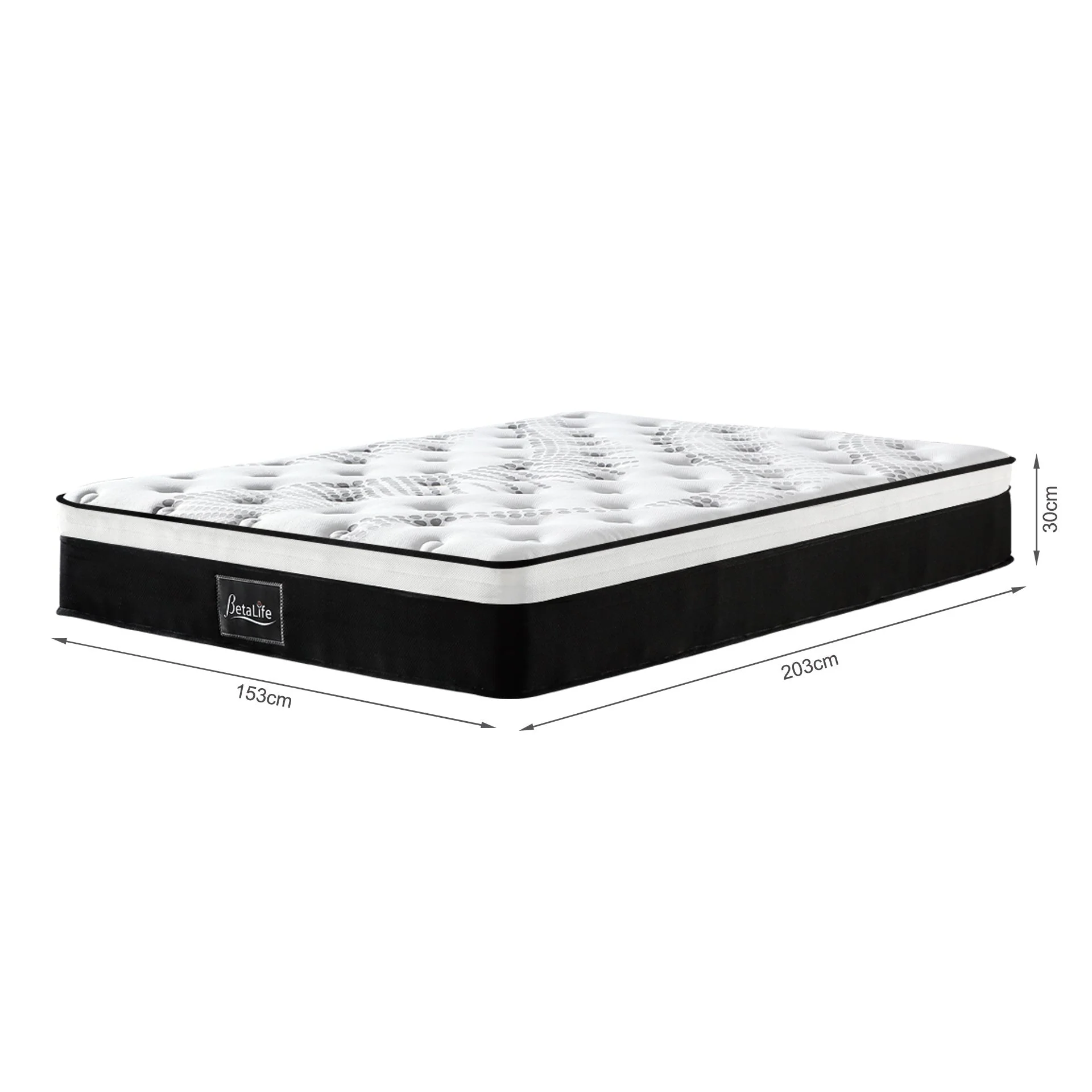 Premier Back Support Medium Firm Pocket Spring Mattress - Queen - Image 13