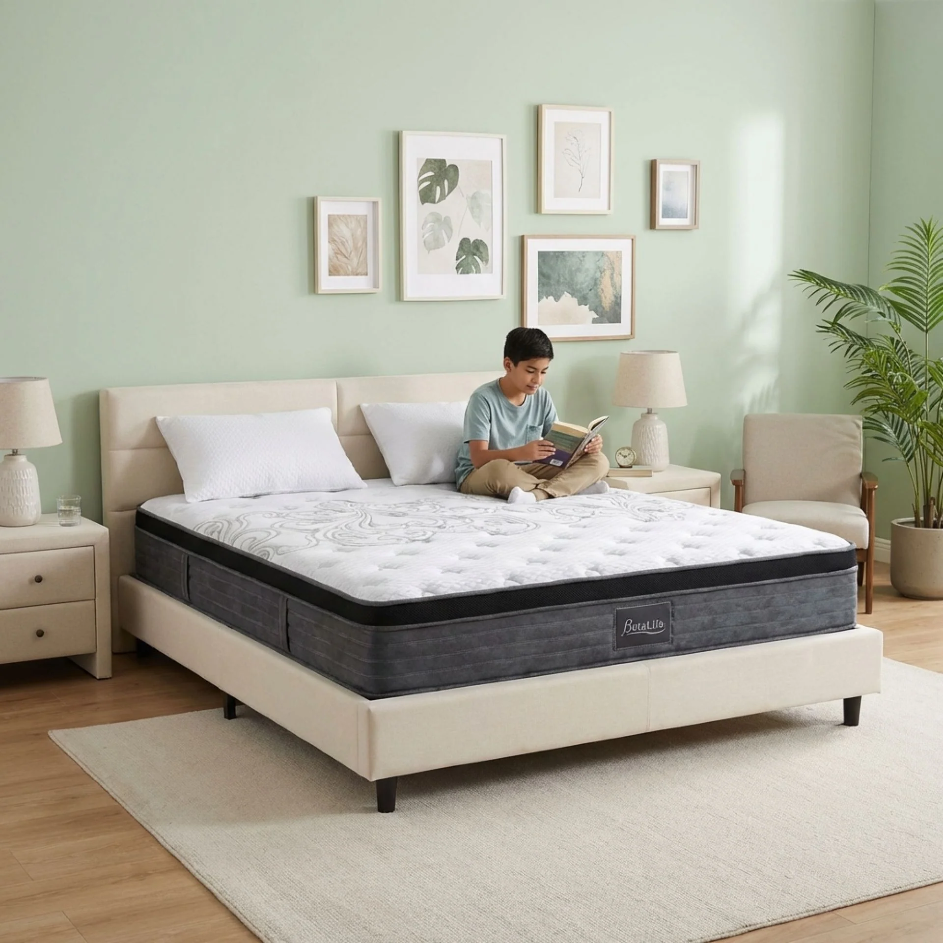 Premier Back Support Plus Medium Firm Pocket Spring Mattress - Super King - Image 18