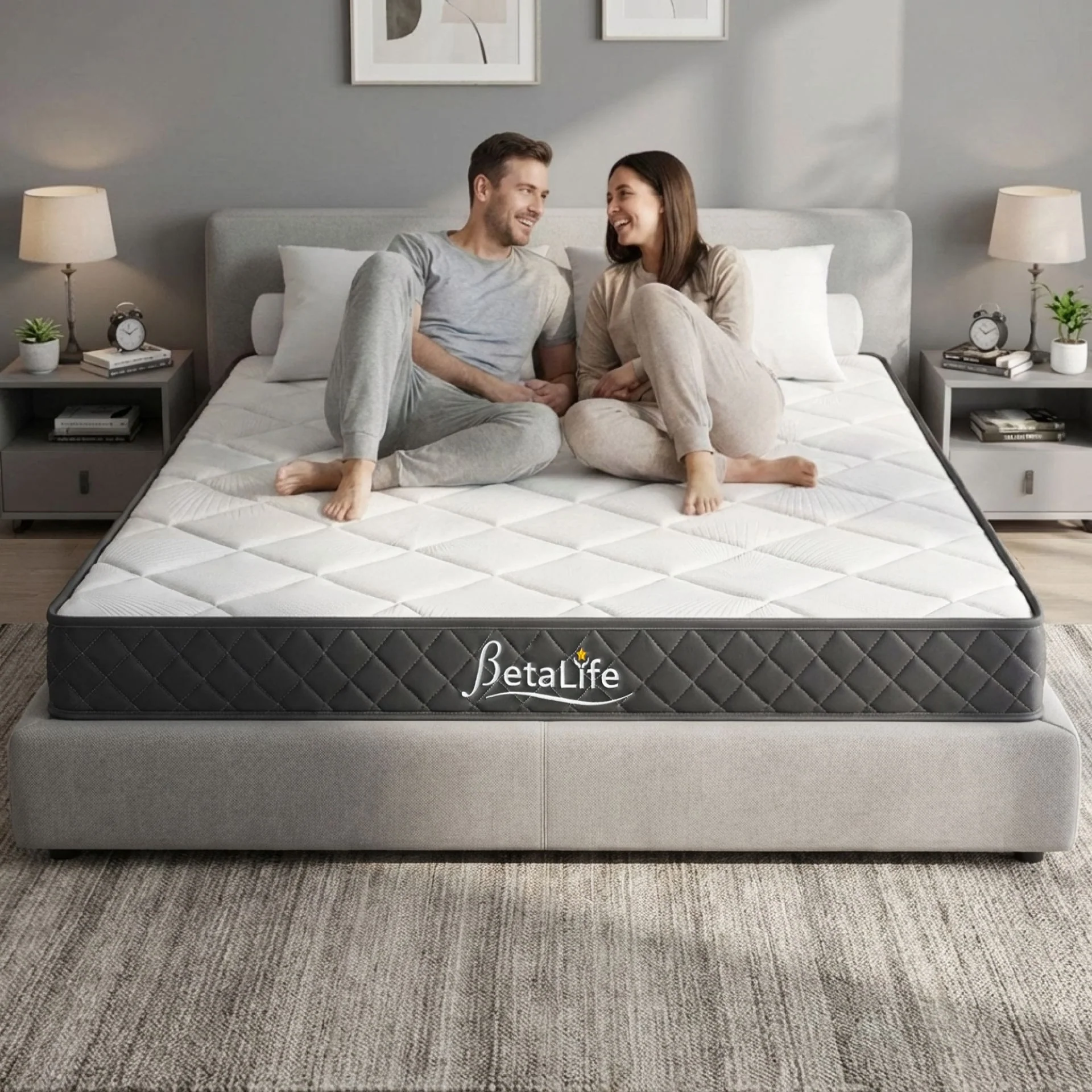 Pure Plus Foam Mattress with Pillow - Queen