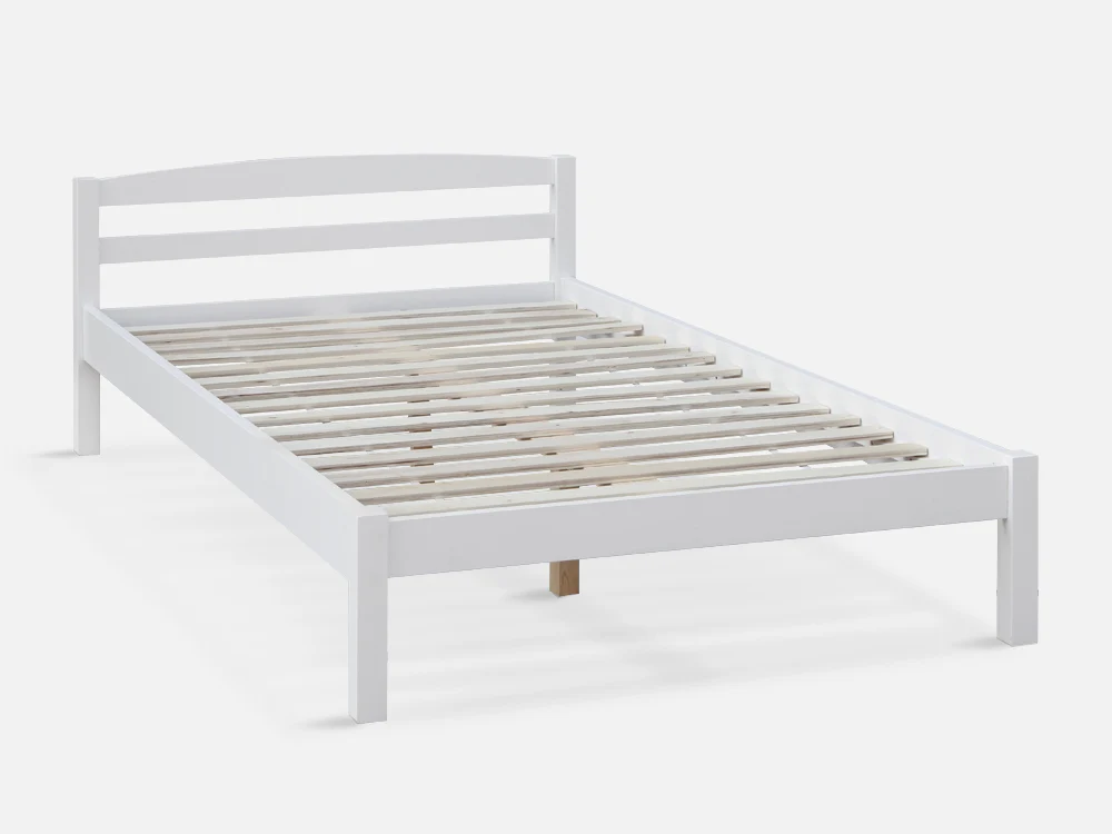 BLANC Wooden Bed - KING SINGLE - Image 2