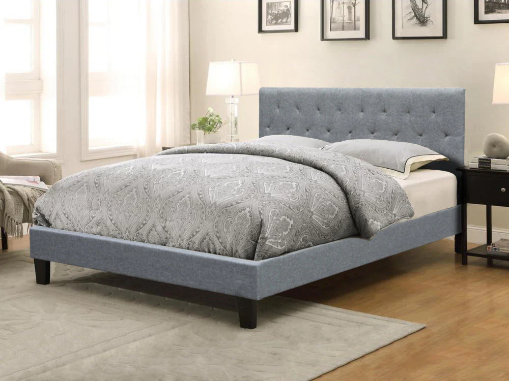 BLANE King Bed - GREY
