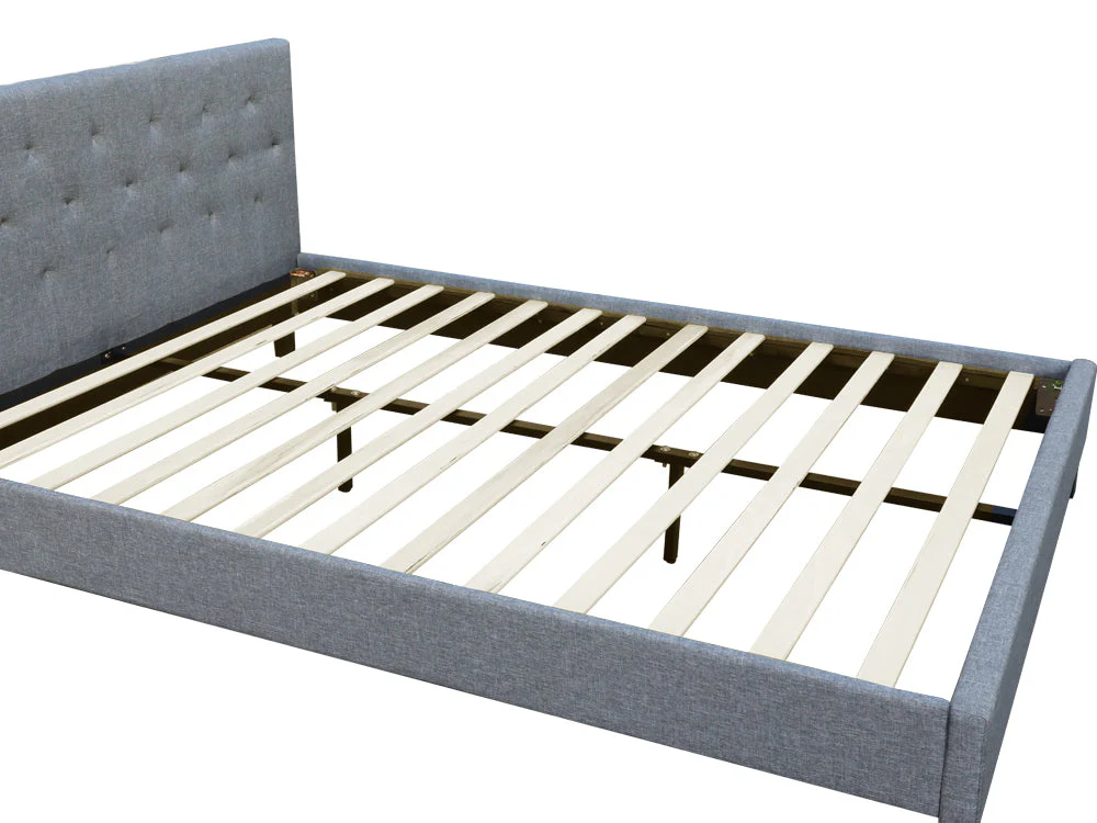 BLANE King Bed - GREY - Image 7