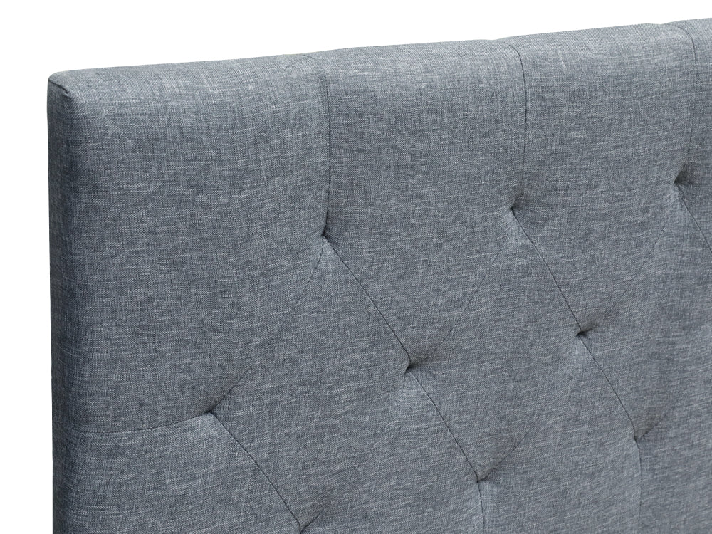 BLANE King Bed - GREY - Image 8