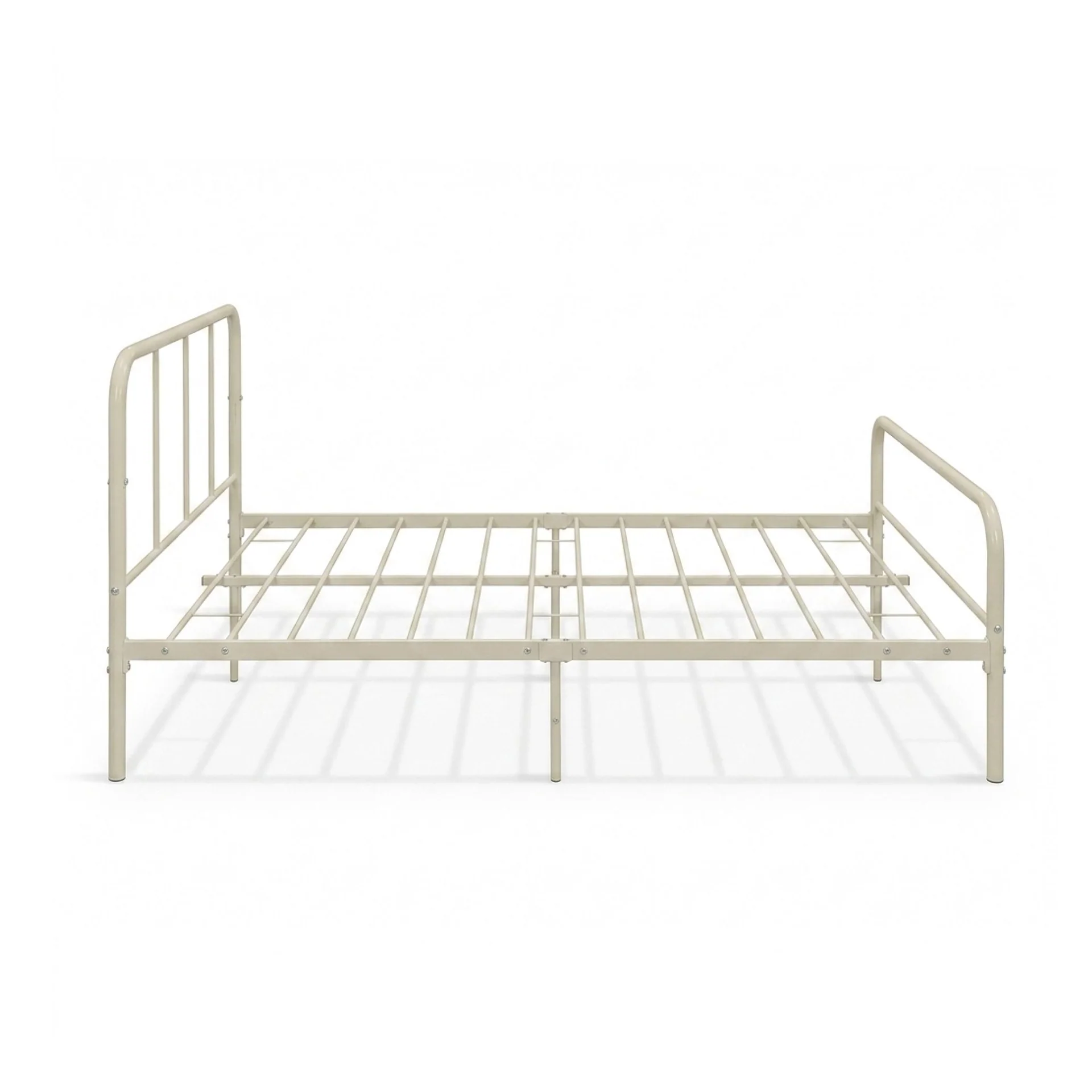 Bolt Queen Metal Bed Frame - Light Khaki - Image 10