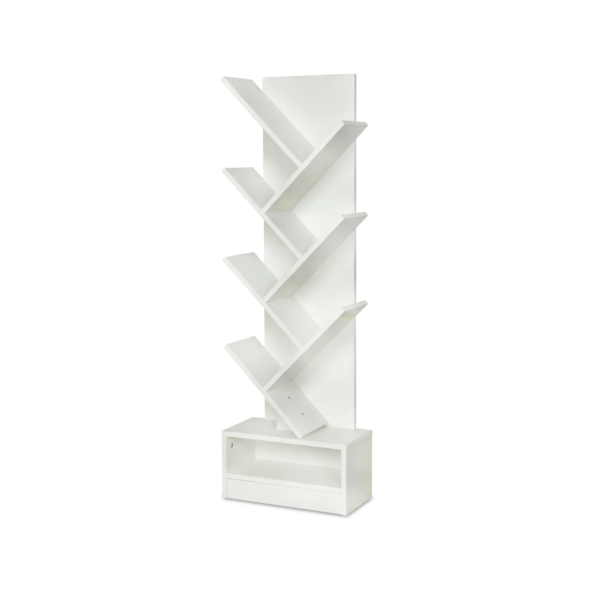 Briza 7 Tier Tree Bookshelf - White - Image 10