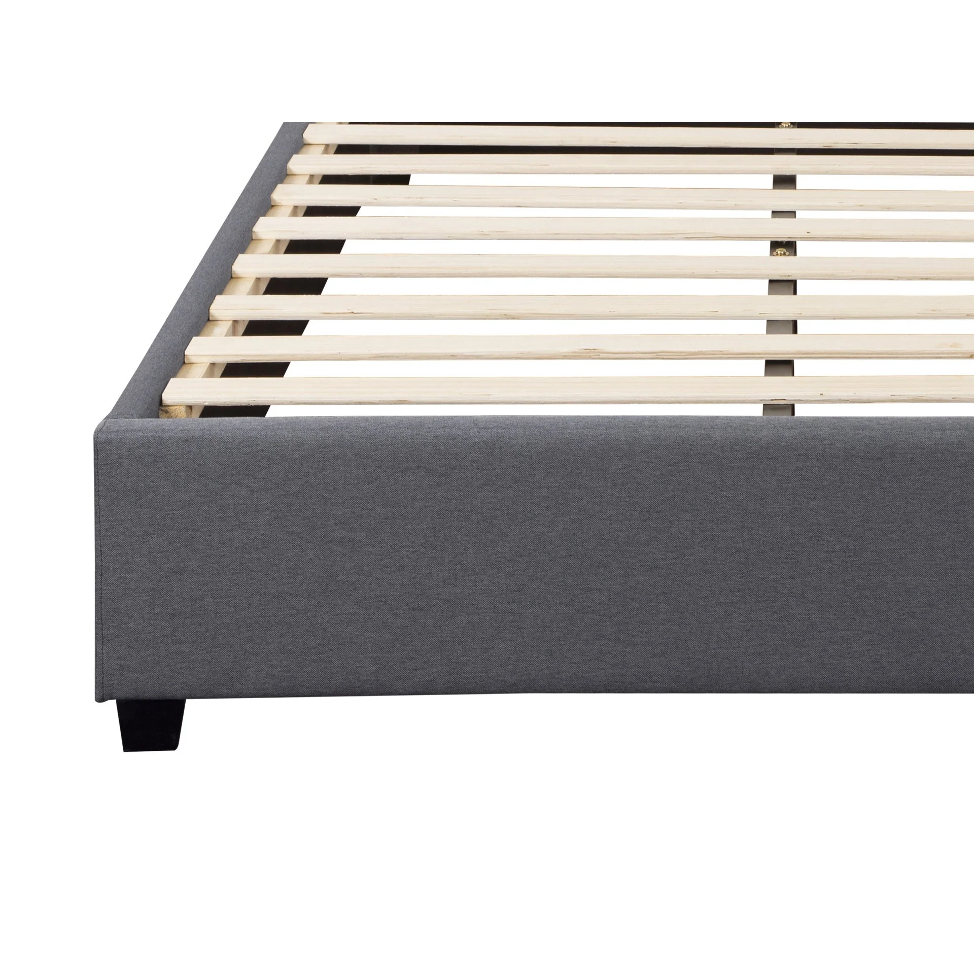 Bromo Fabric Slat Bed Frame - Double - Image 10