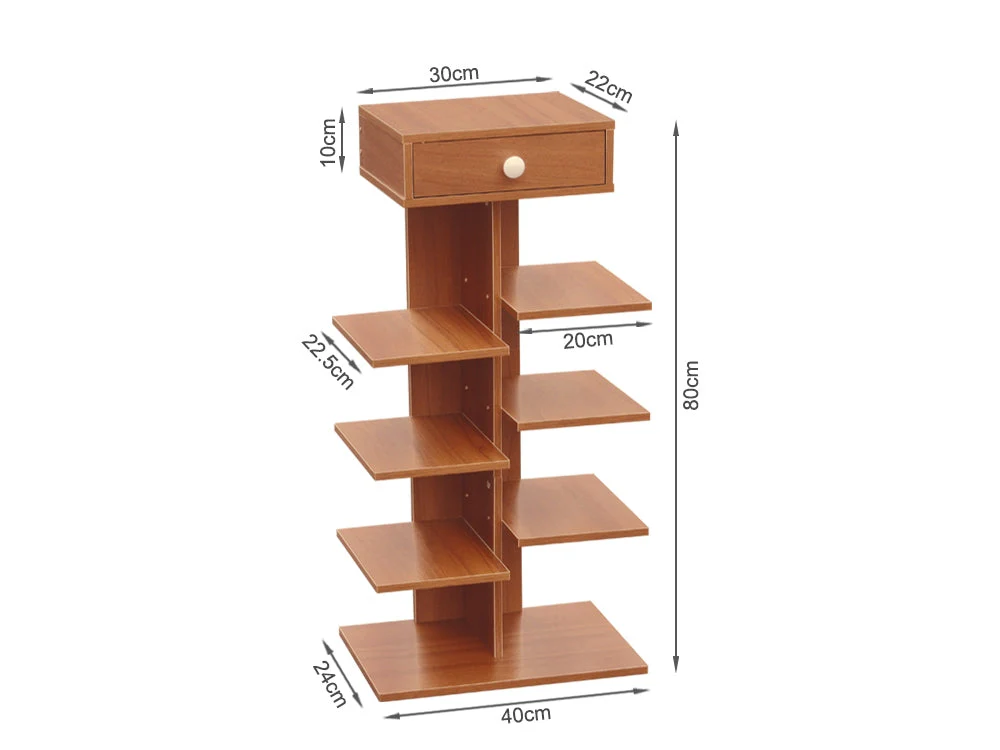 BRUNNER Shoe Rack Storage Shelf - CARAMEL - Image 16