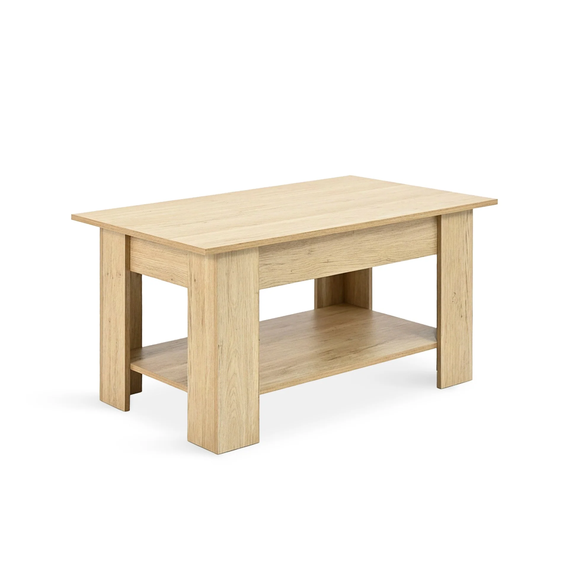Cache Lift Top Coffee Table - Oak - Image 7