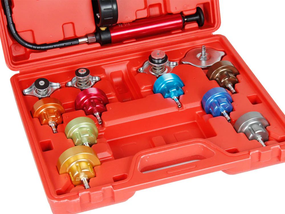 Car Radiator Pressure Tester Kit 14PCS (0.014m3 - 3.6kg) - Image 3