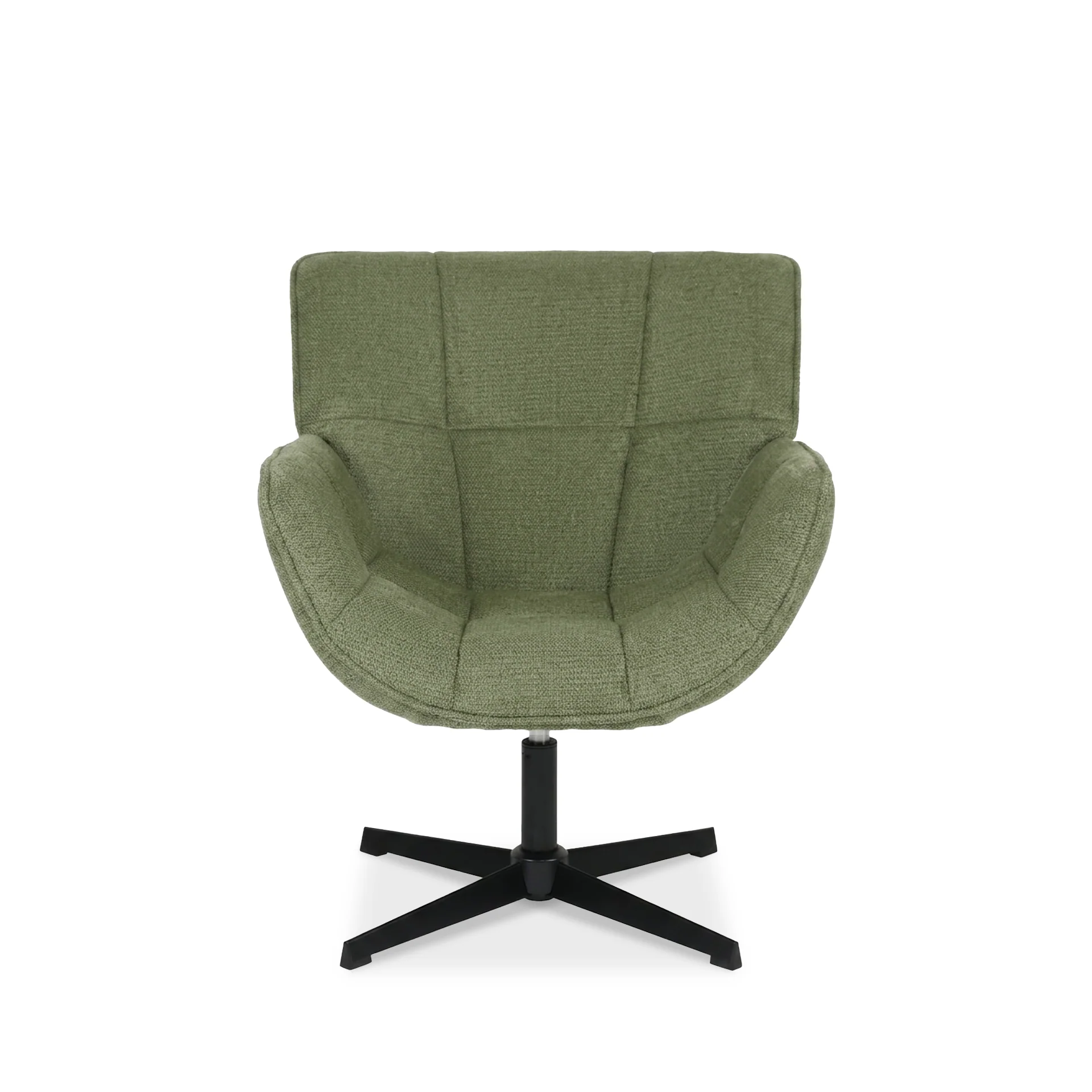Cava Velvet Armchair - Olive Green - Image 8