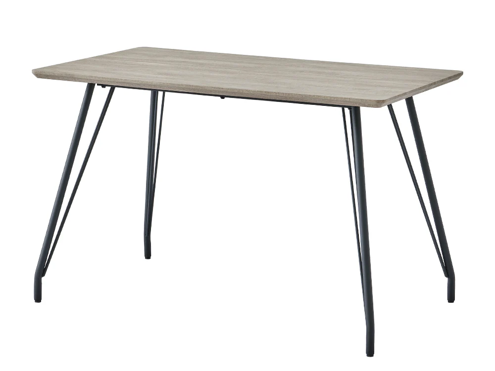 CECIL Dining Table Rectangle 120x70cm - OAK - Image 4