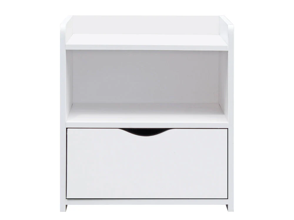 CLARK Bedside Table - WHITE - Image 4
