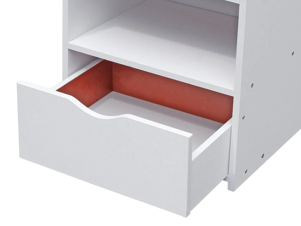 CLARK Bedside Table - WHITE - Image 7