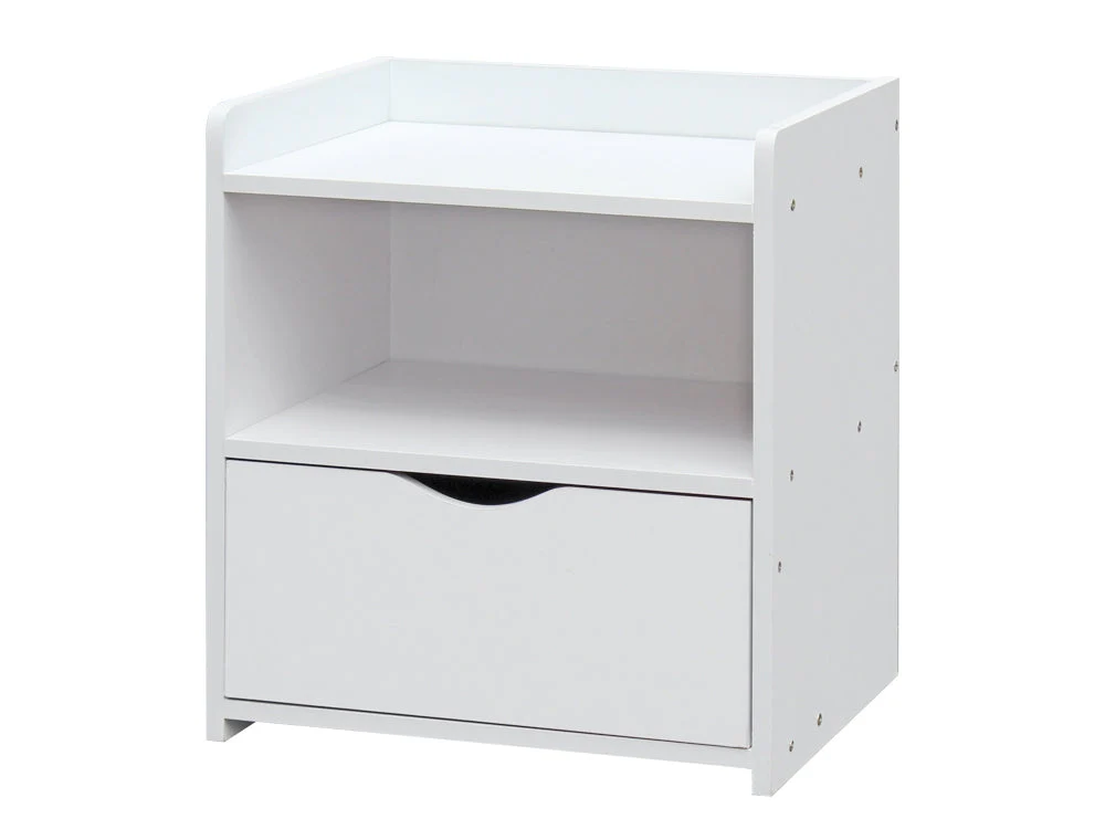 CLARK Bedside Table - WHITE - Image 9