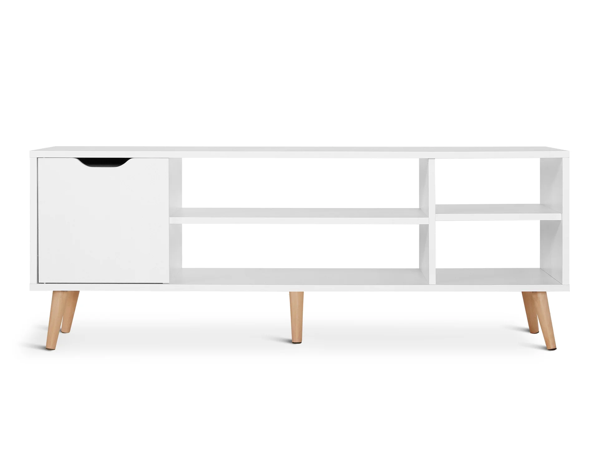 Como 1.2m Entertainment Unit - White - Image 3