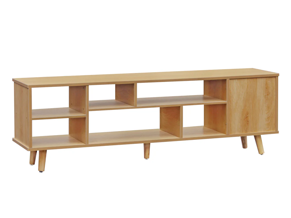 COMO 1.4M Entertainment Media TV Unit - OAK - Image 4