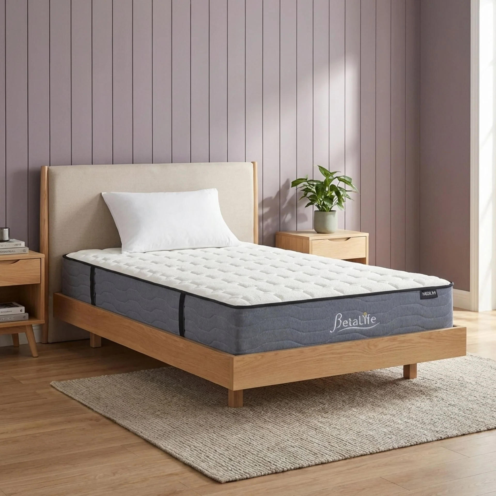 Cosy Classic Pocket Spring Medium Mattress - King Single - Image 16
